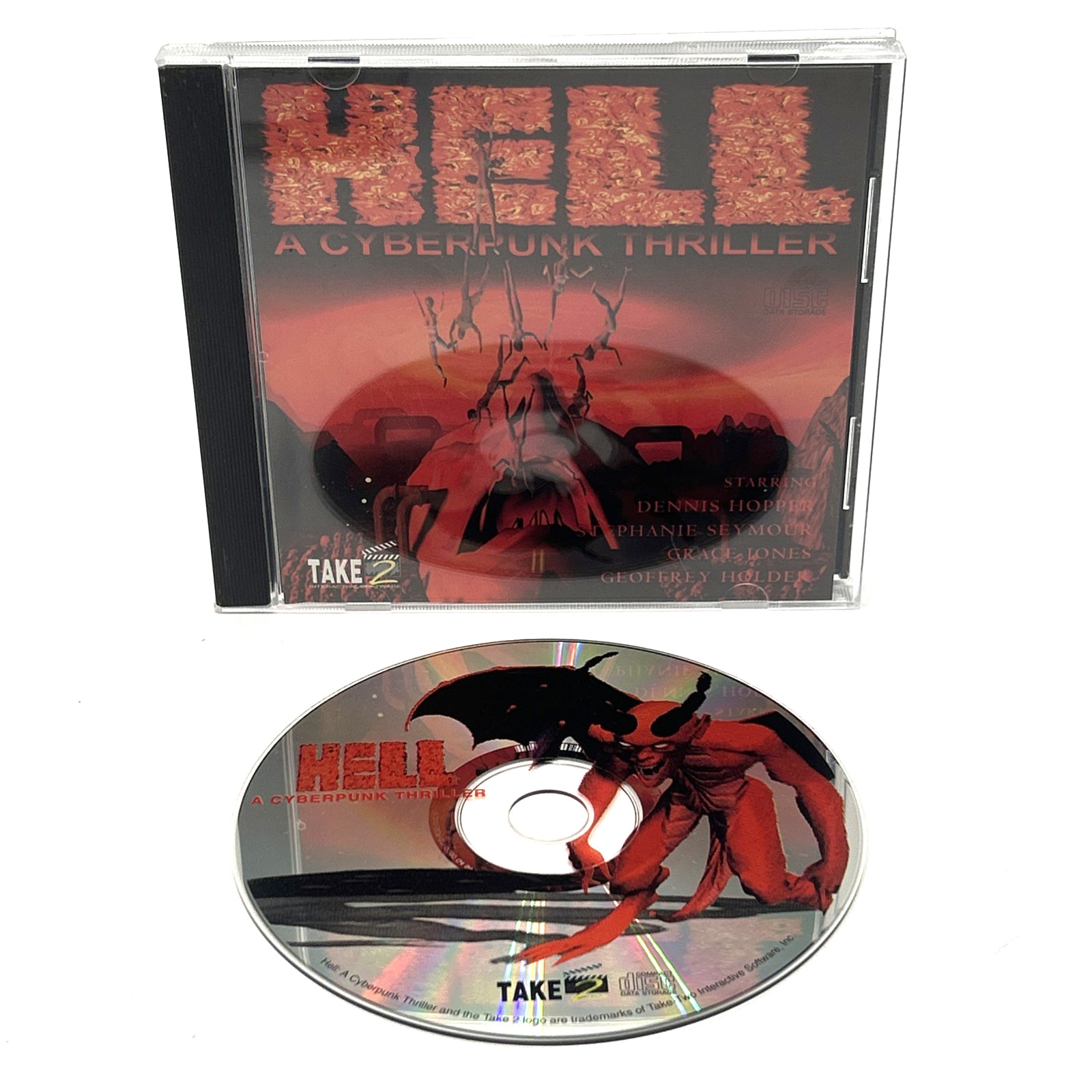 Hell: A Cyberpunk Thriller (PC CD-ROM, 1994) Take 2 Interactive Software
