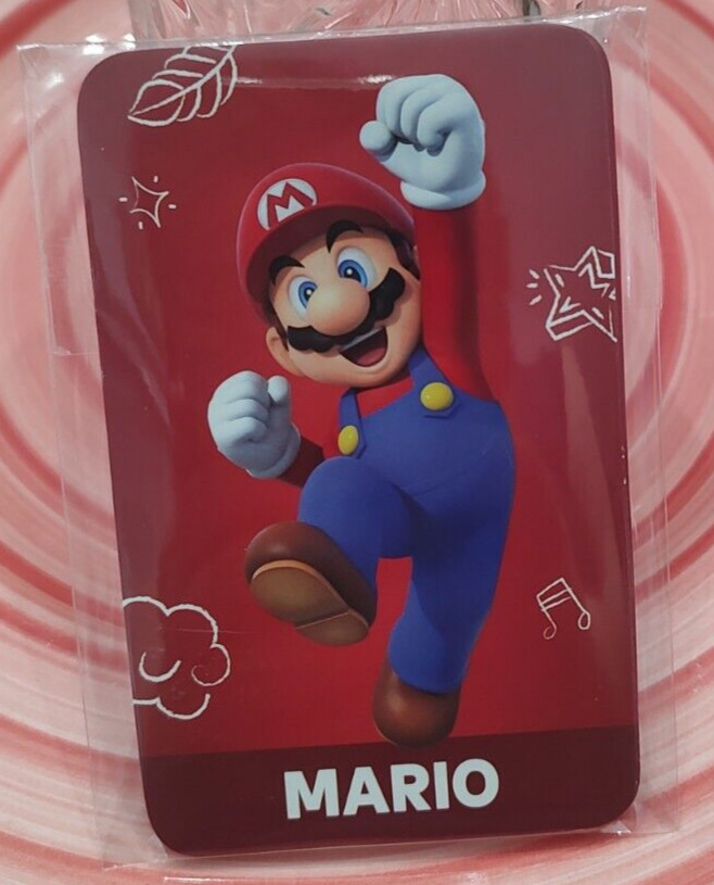 New Mario Character Card Set Nintendo Promotional Item – Set A