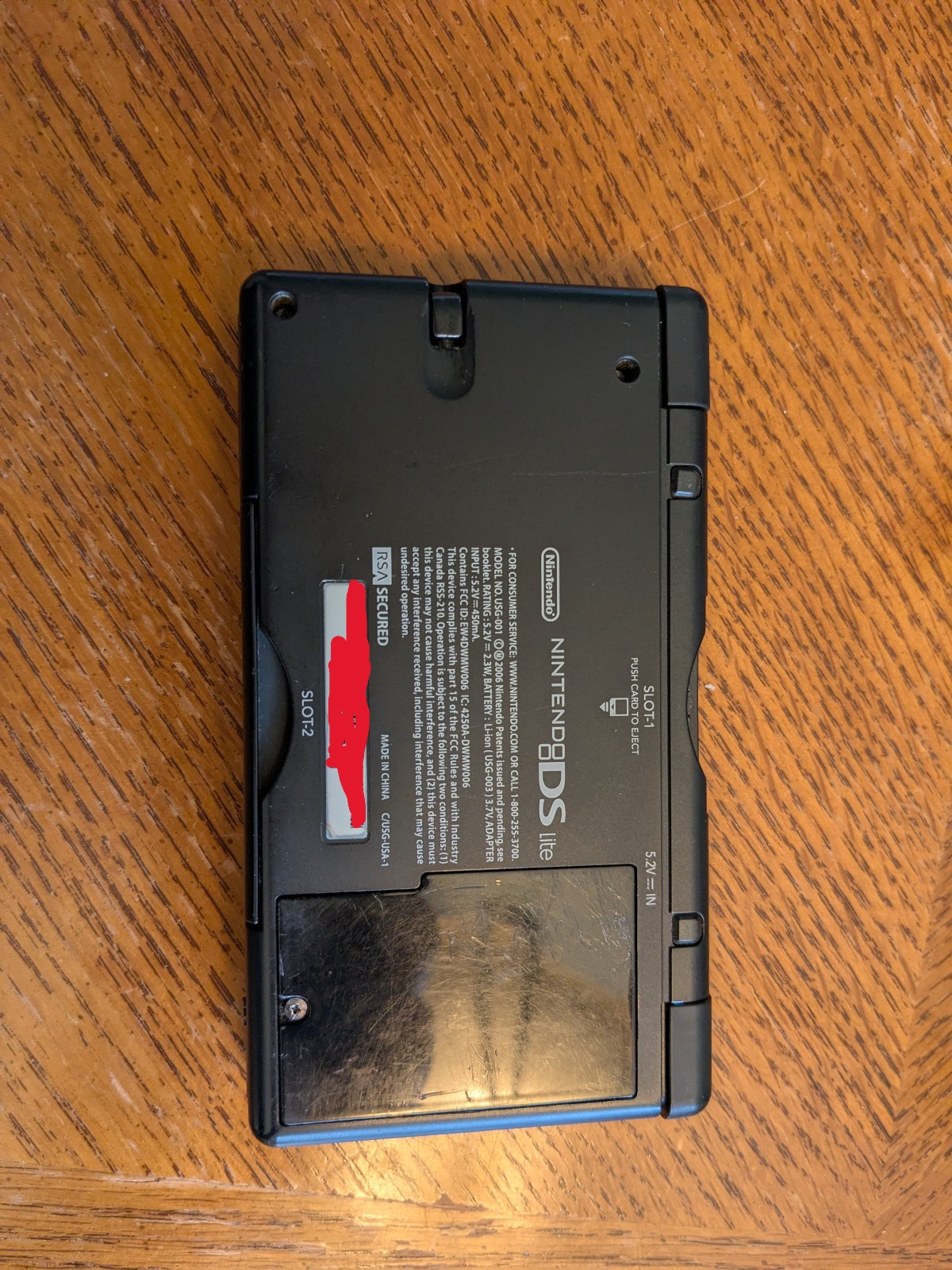 Nintendo DS Lite Handheld System – Blue/Black – READ DESCRIPTION
