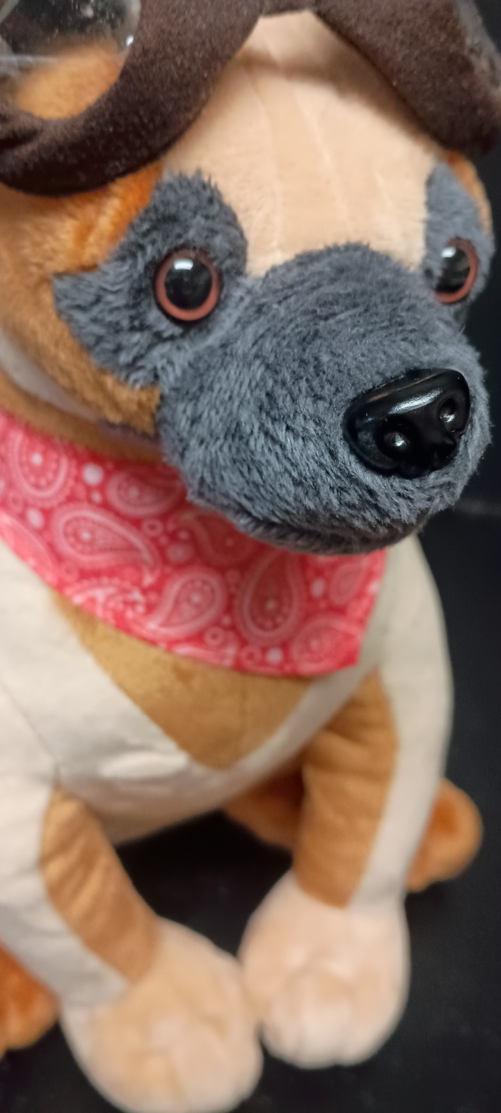 Fallout 4 Dogmeat Plush W/Bandana & Goggles Bethesda Dogmeat 11″ Lot Of TWO
