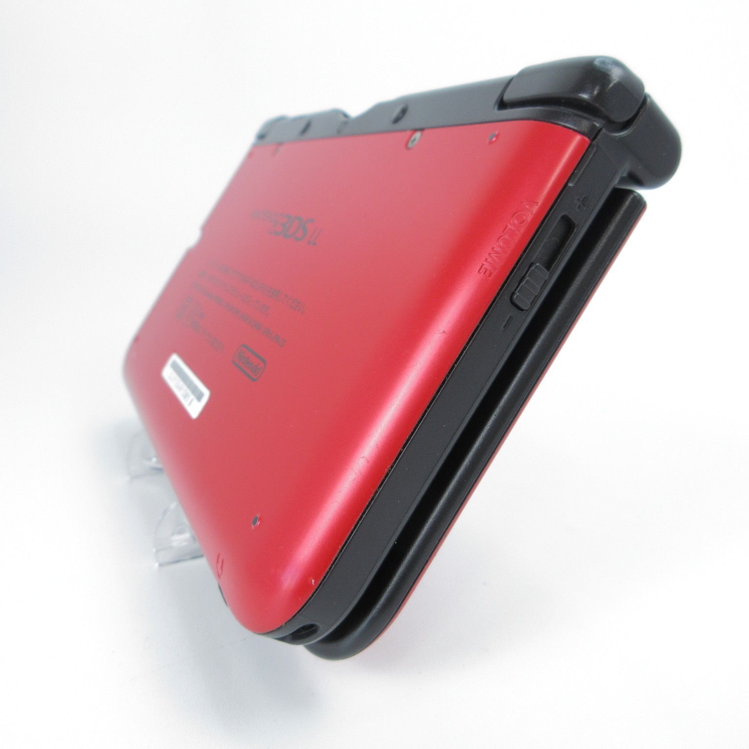 【Good】Nintendo 3DS LL XL Red x Black Console Japanese Edition #RET0122/01