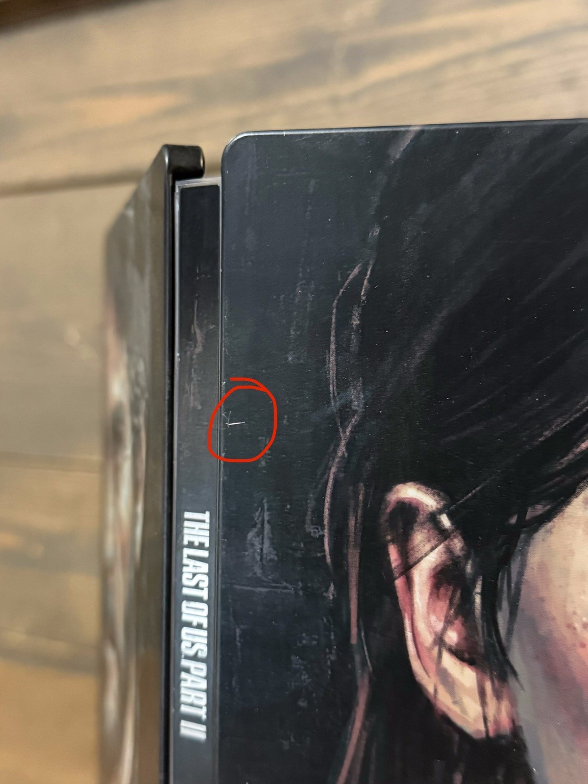 The Last of Us Part II 2 Empty Steelbook Joel & Ellie Art