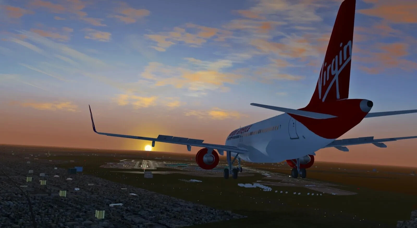 FlightGear 2023 -Professional Flight Simulator Plane Video Game-Windows/MAC-DVD
