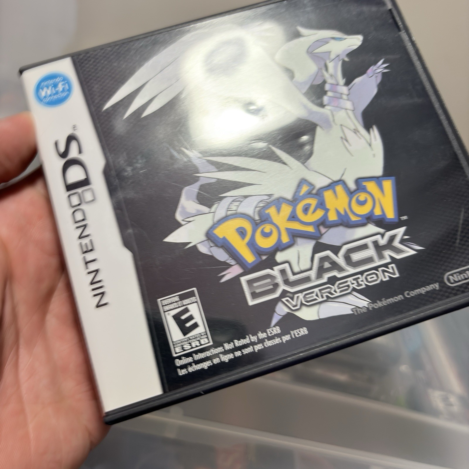 Pokemon Black Version Nintendo DS Cartridge & Case No Manual Tested Authentic