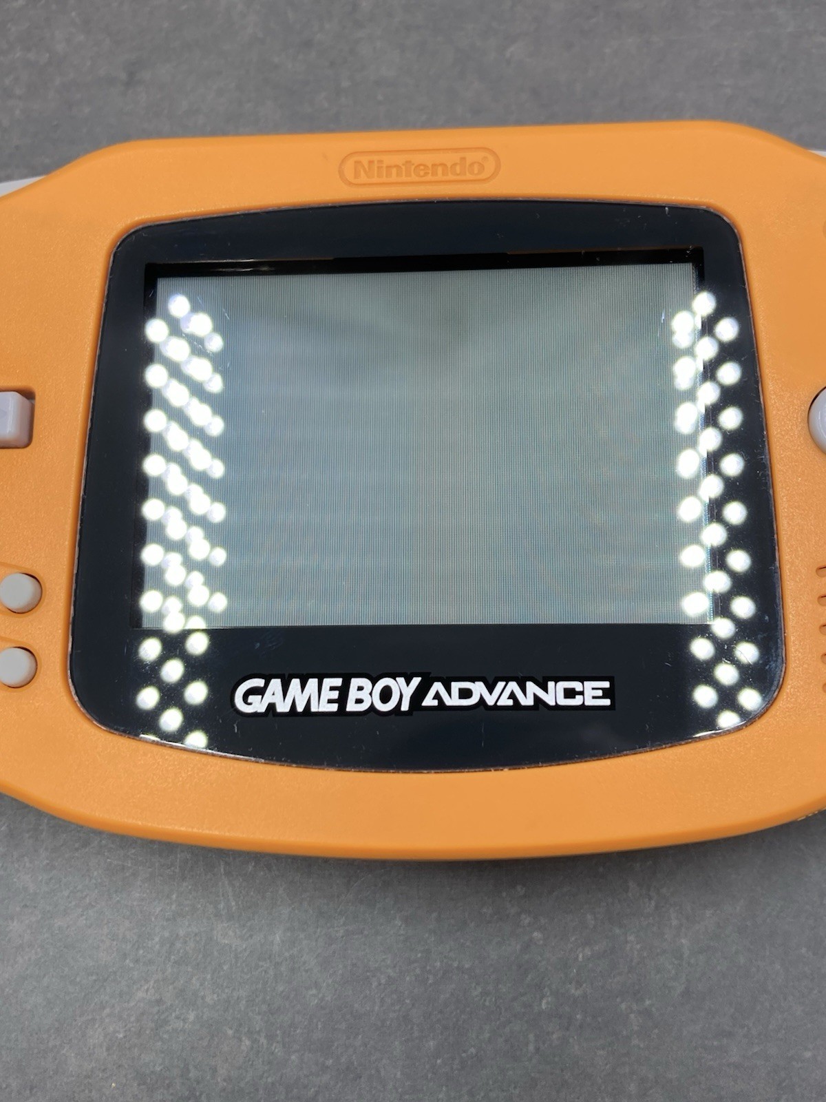 Nintendo Game Boy Advance AGB-001 Console Orange tested 0707-403