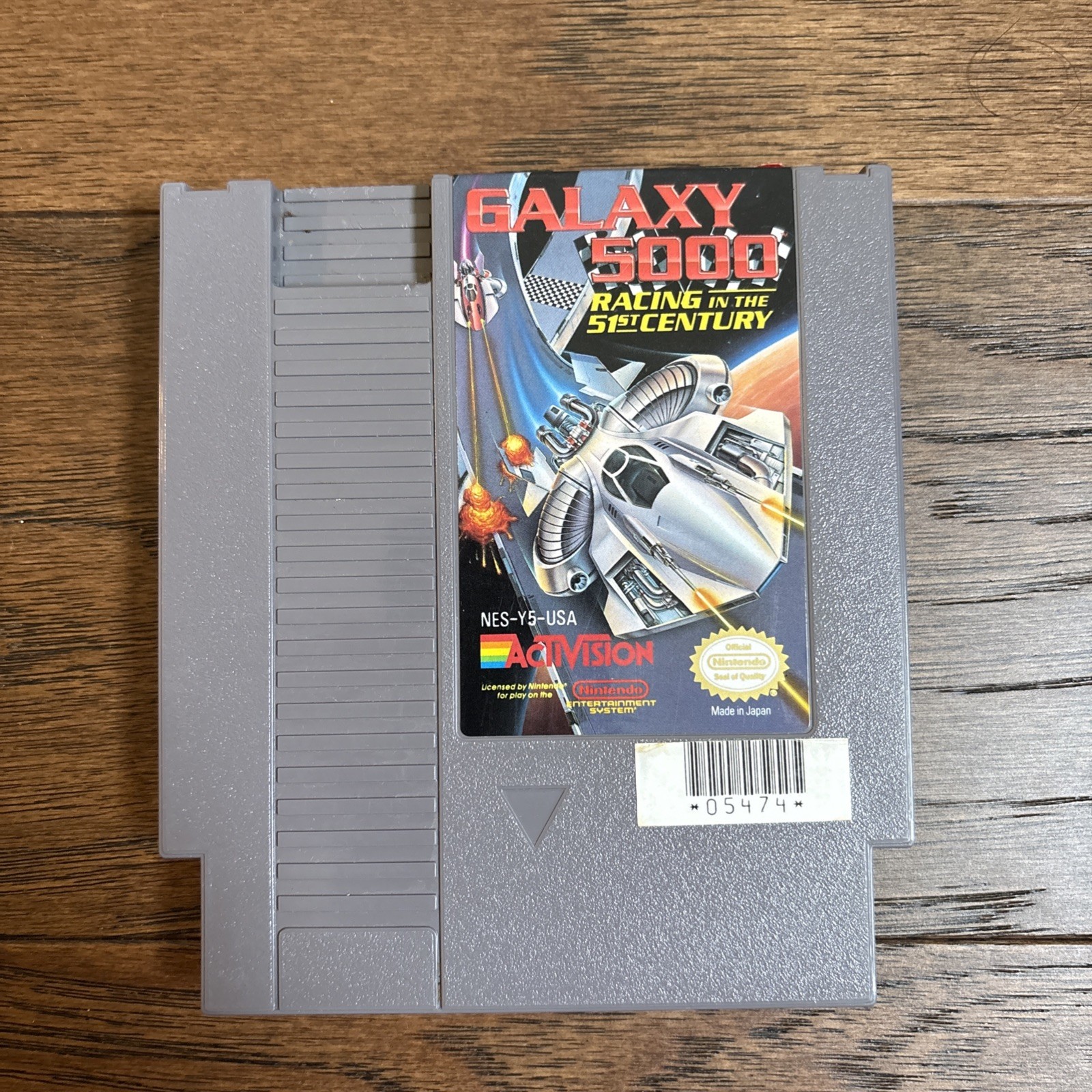 Galaxy 5000 Racing in the 51st Century Nintendo NES Cartridge Only Tested Works