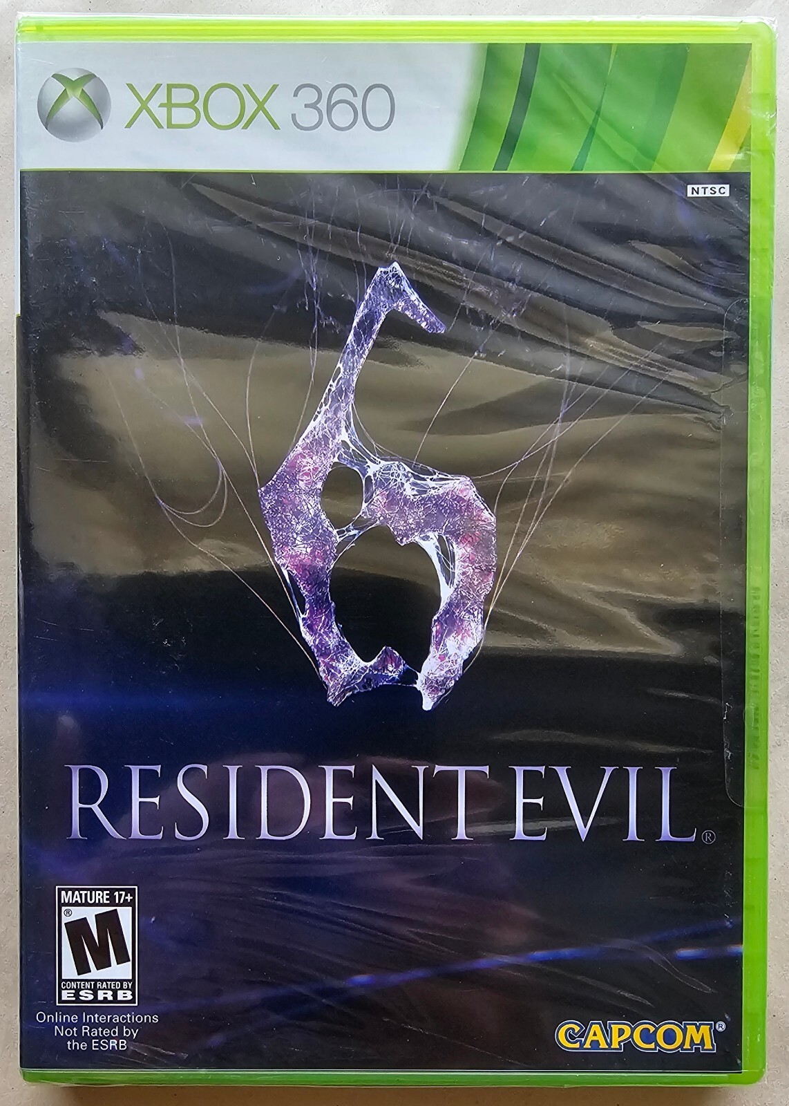 Resident Evil 6 (Microsoft Xbox 360) Brand New, *Small Tear