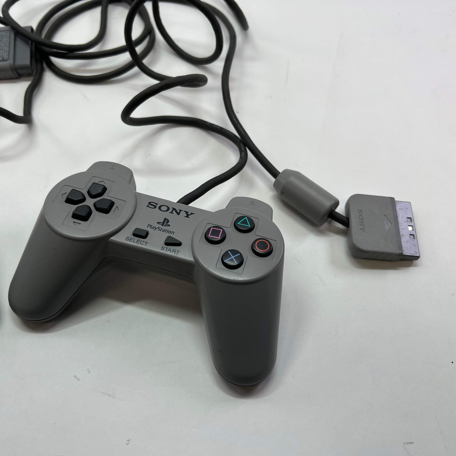 Sony PlayStation 2 PS2 DualShock 2 Wired Controller Gray Lot SCPH-1200