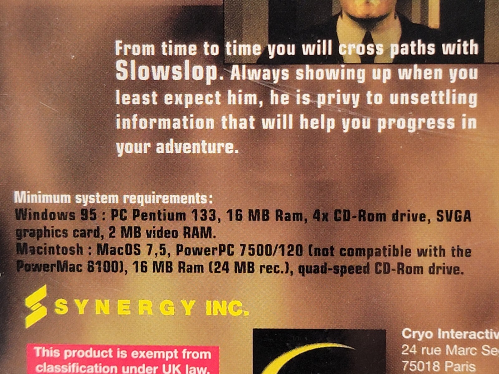 NEW Gadget Past as Future PC & Mac Big Box 4 CD Game SEALED Cryo Collection