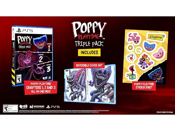 Poppy Playtime Triple Pack PlayStation 5