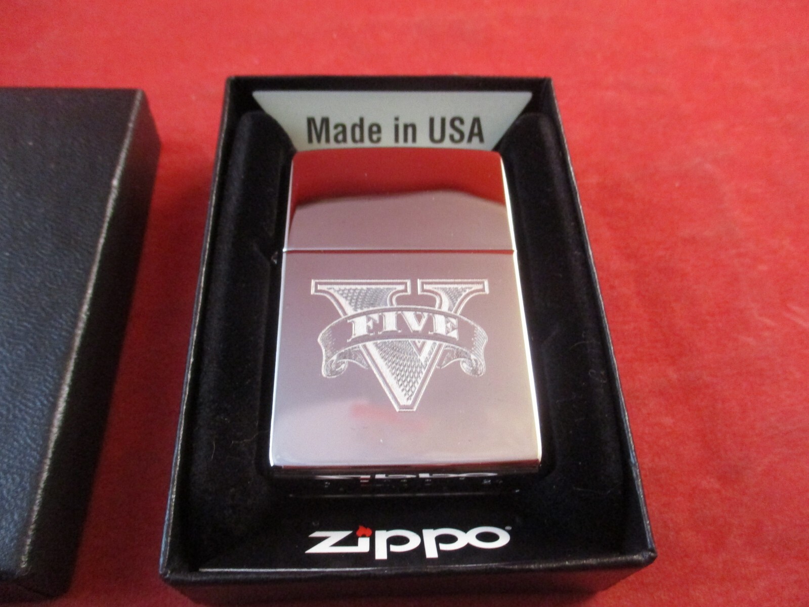 Grand Theft Auto V Rockstar Games Playstation Xbox Promo Zippo Lighter *NEW*