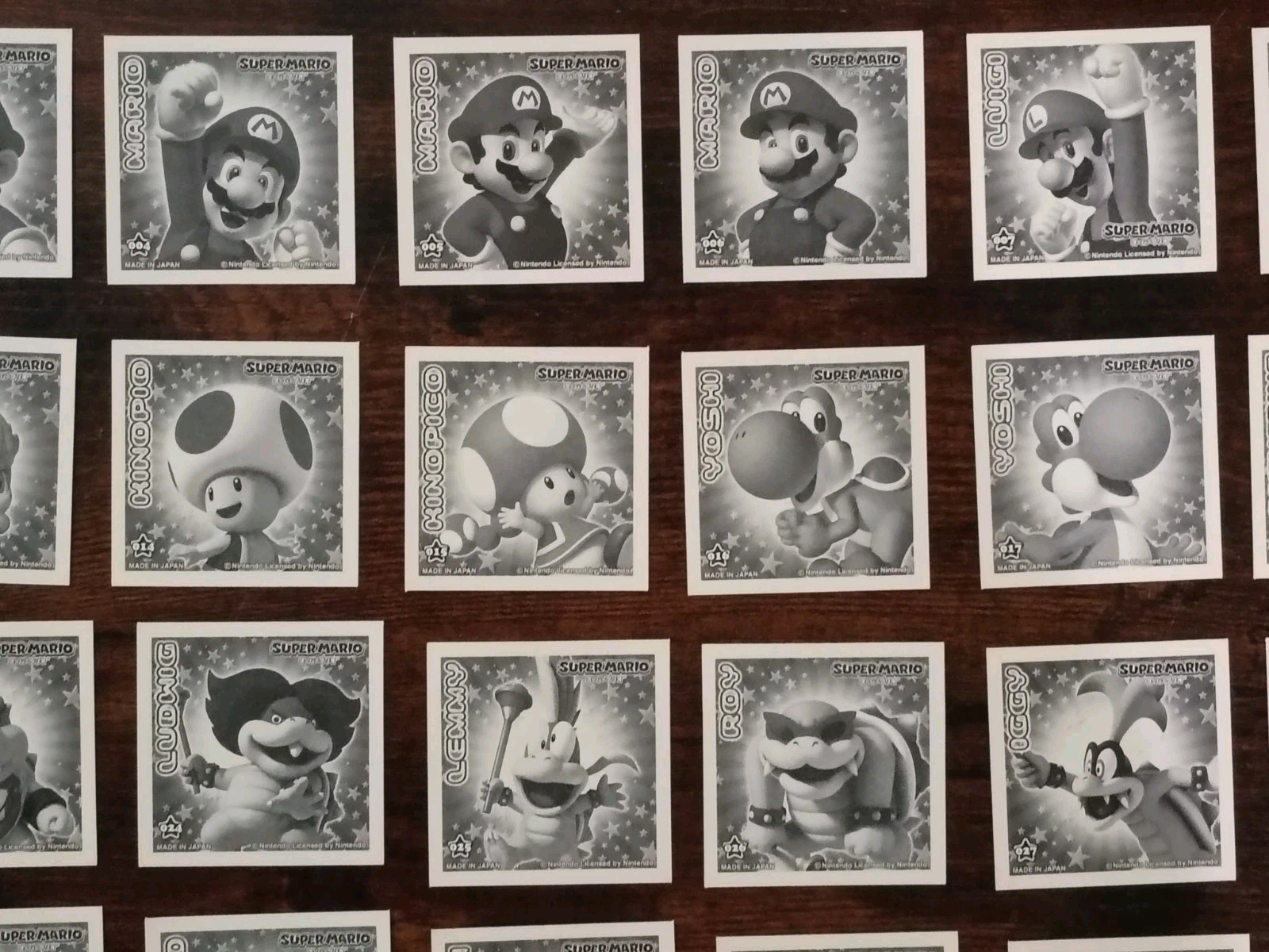 *COMPLETE* #1-60 SUPER MARIO Ensky Sticker Collection Japan Nintendo Exclusive