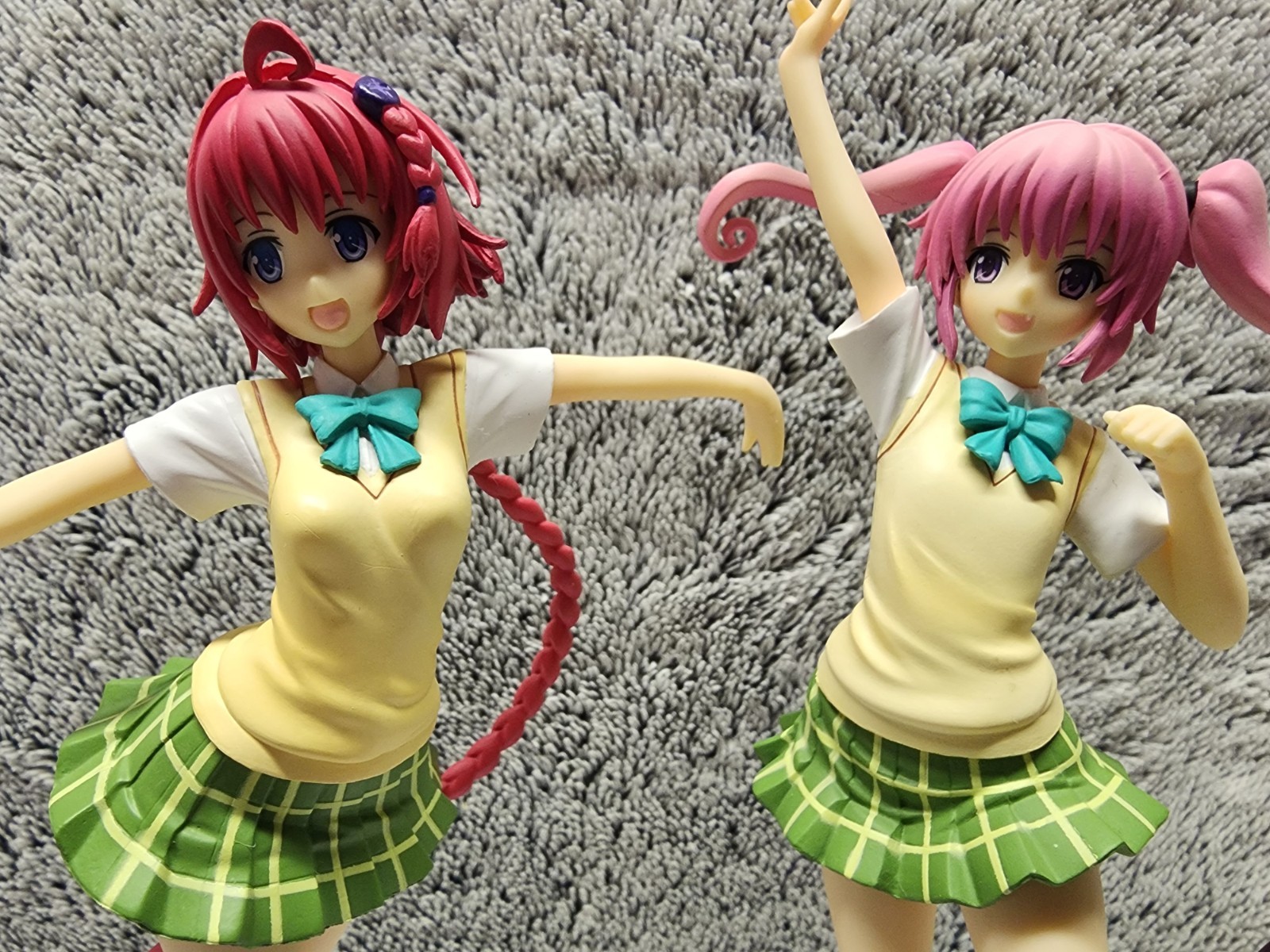 Mea Kurosaki & Nana Astar Deviluke Figure To Love Ru School Uniform FuRyu SET