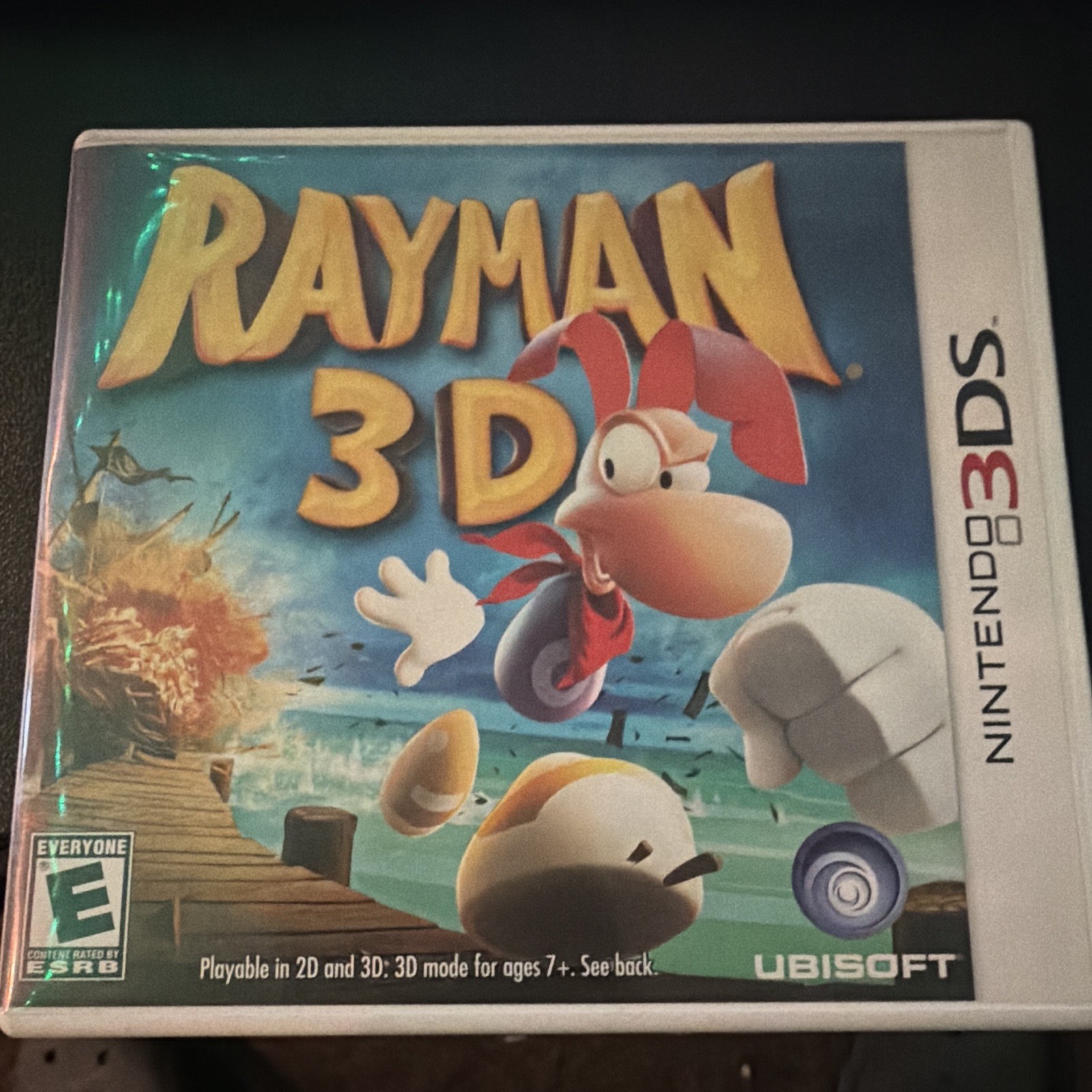 Ubisoft Rayman 3D Nintendo 3DS w/ Manual Platformer Action E NTSC-U/C 2011