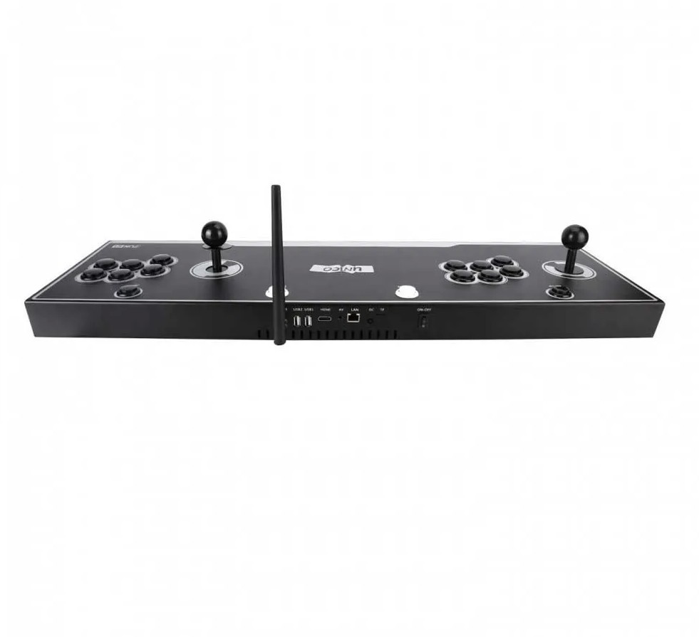 UNICO Fun R1 Retro Arcade Fight Stick with 40 SNK Classic Games