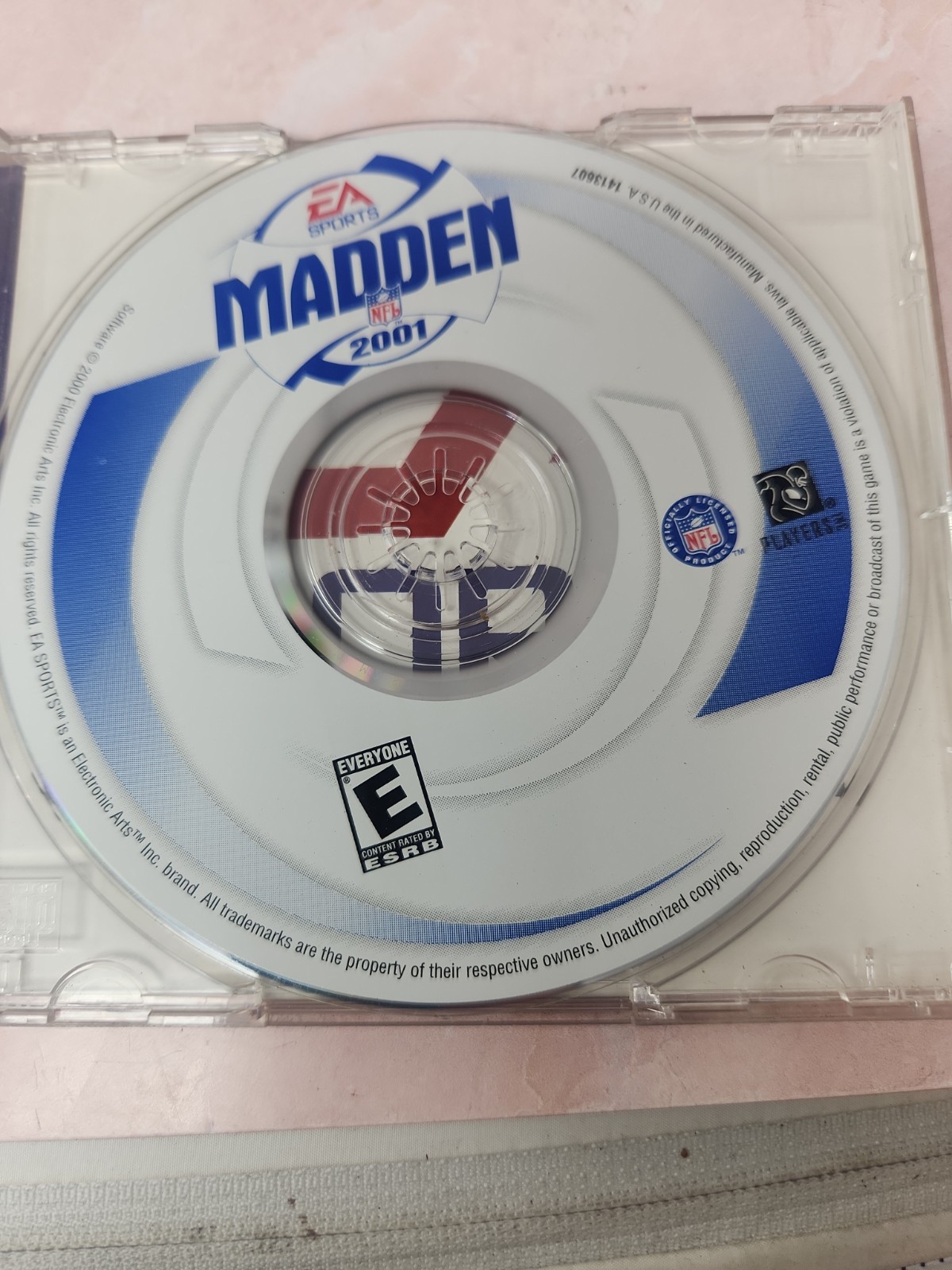 Madden NFL 2001 PC Video Game CD-ROM EA Sports Windows 95 98 Football Retro VTG