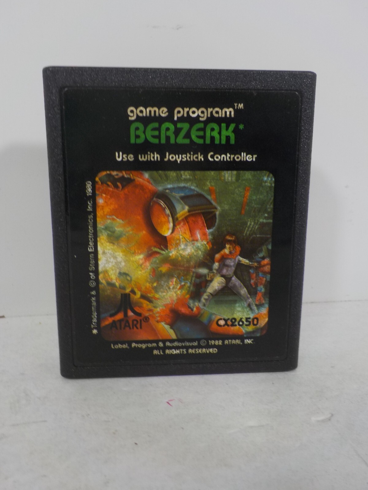 N A129 Atari 2600 Game w/ Manual Lot Warlords & Berzerk