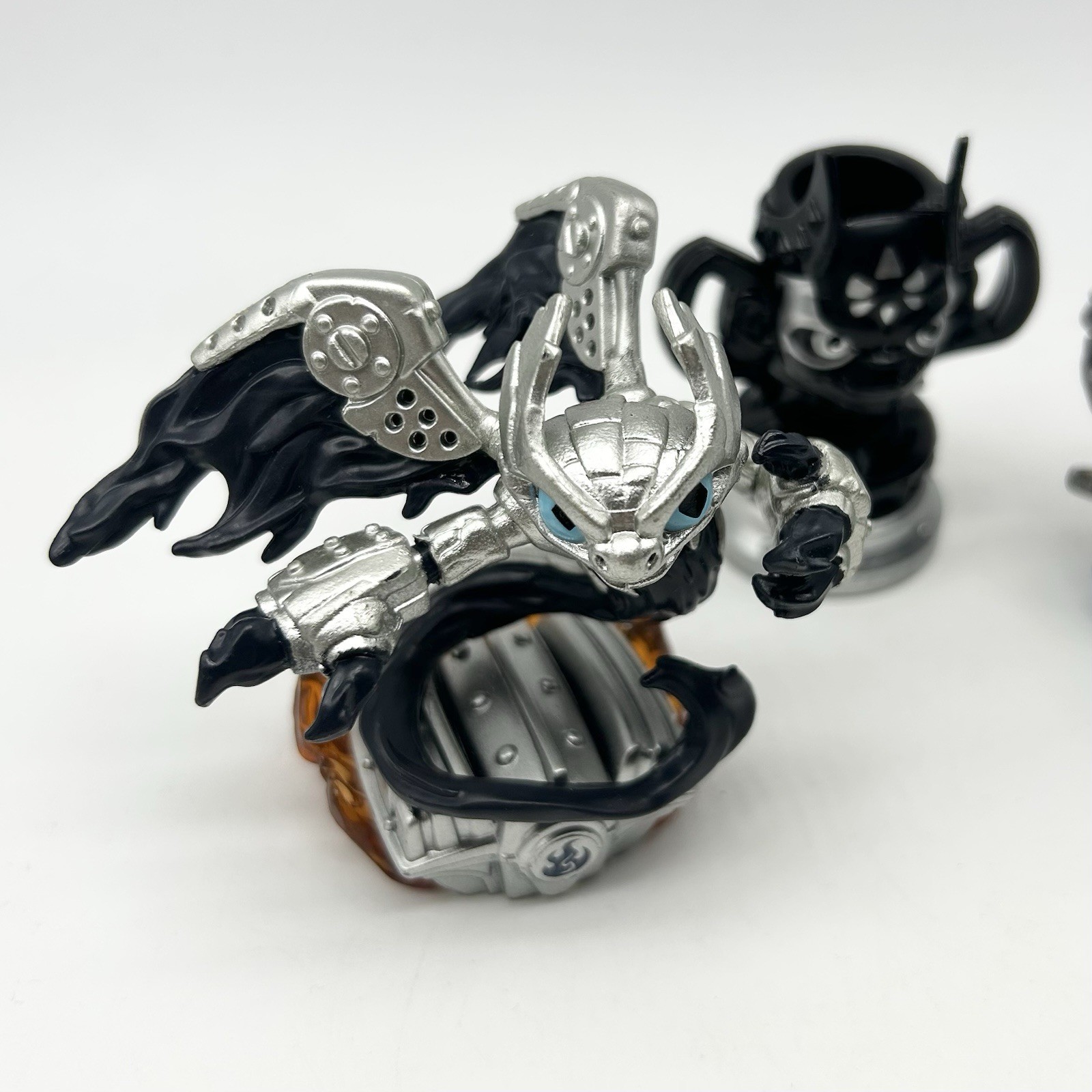 Skylanders Swap Force Dark Spitfire, Dark Hot Streak,& Kaos Trophy