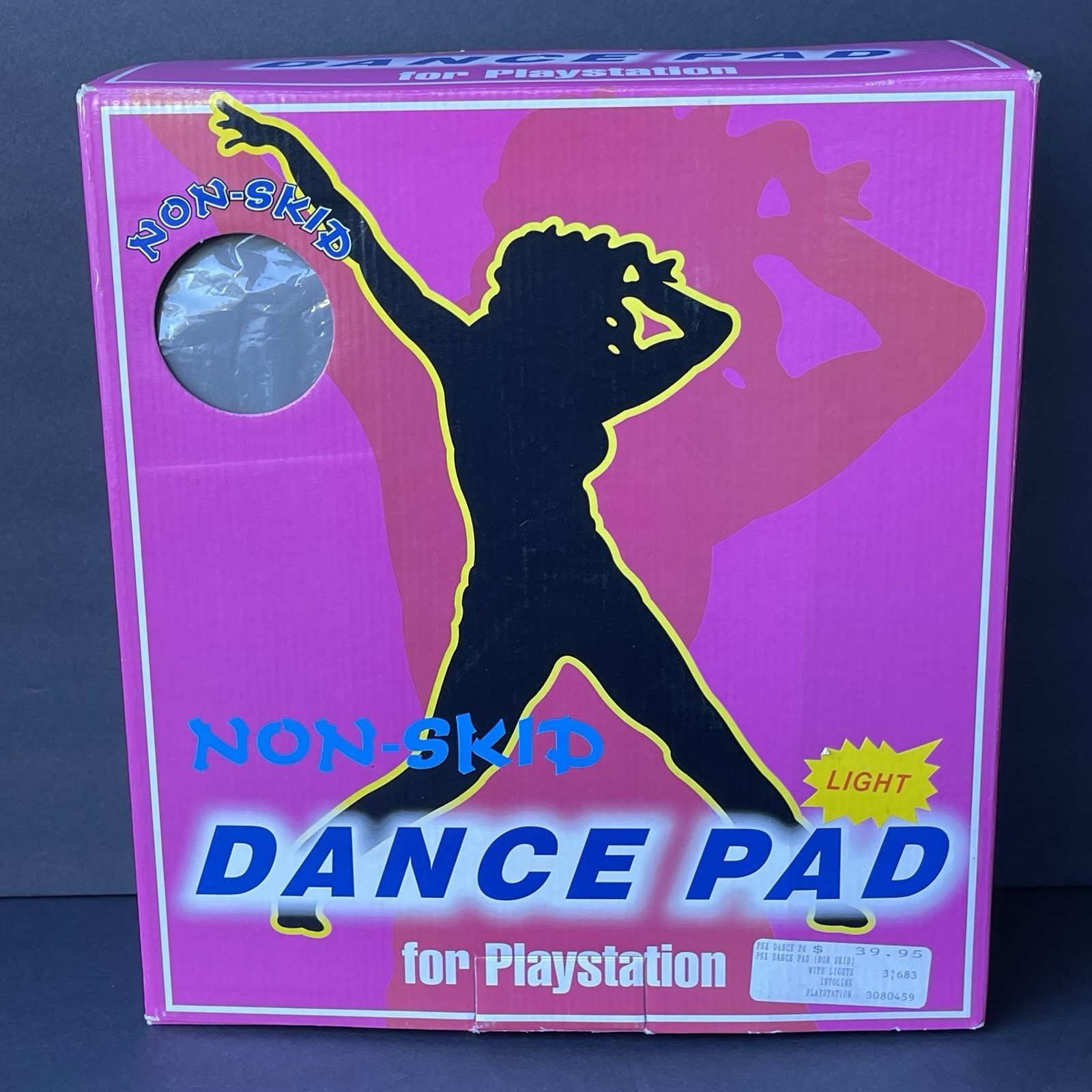 Dance Revolution DDR Pad for PlayStation PS1 PS2 Stay Cool Wired Game Mat in Box