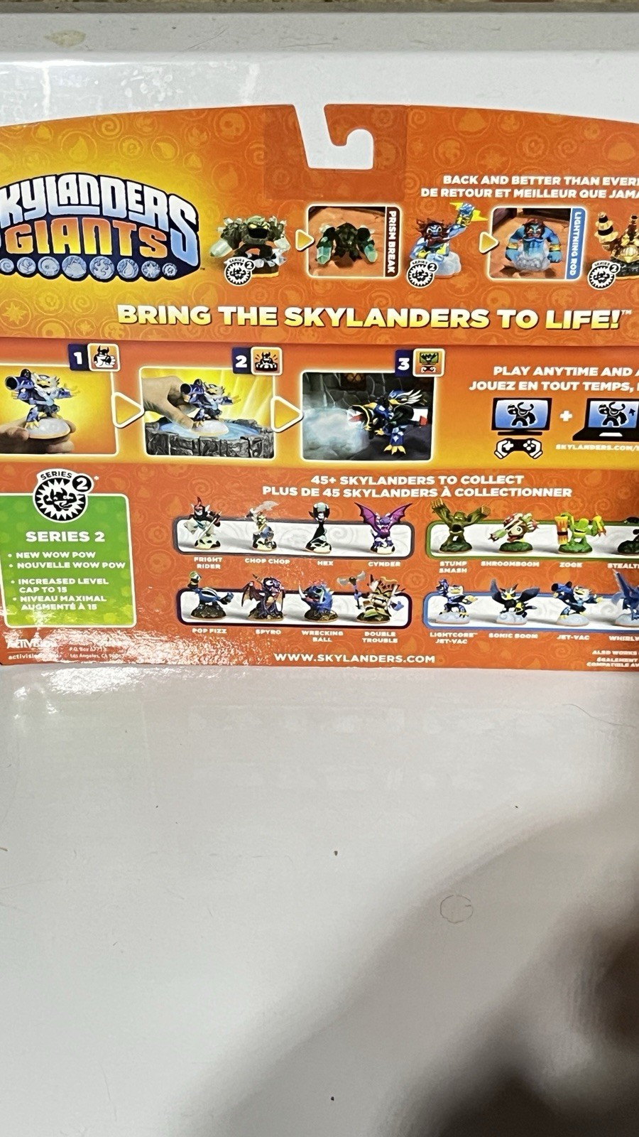 Skylanders 3-Pack Prism Break, Lightning Rod, Drill Sergeant Figures-Giants