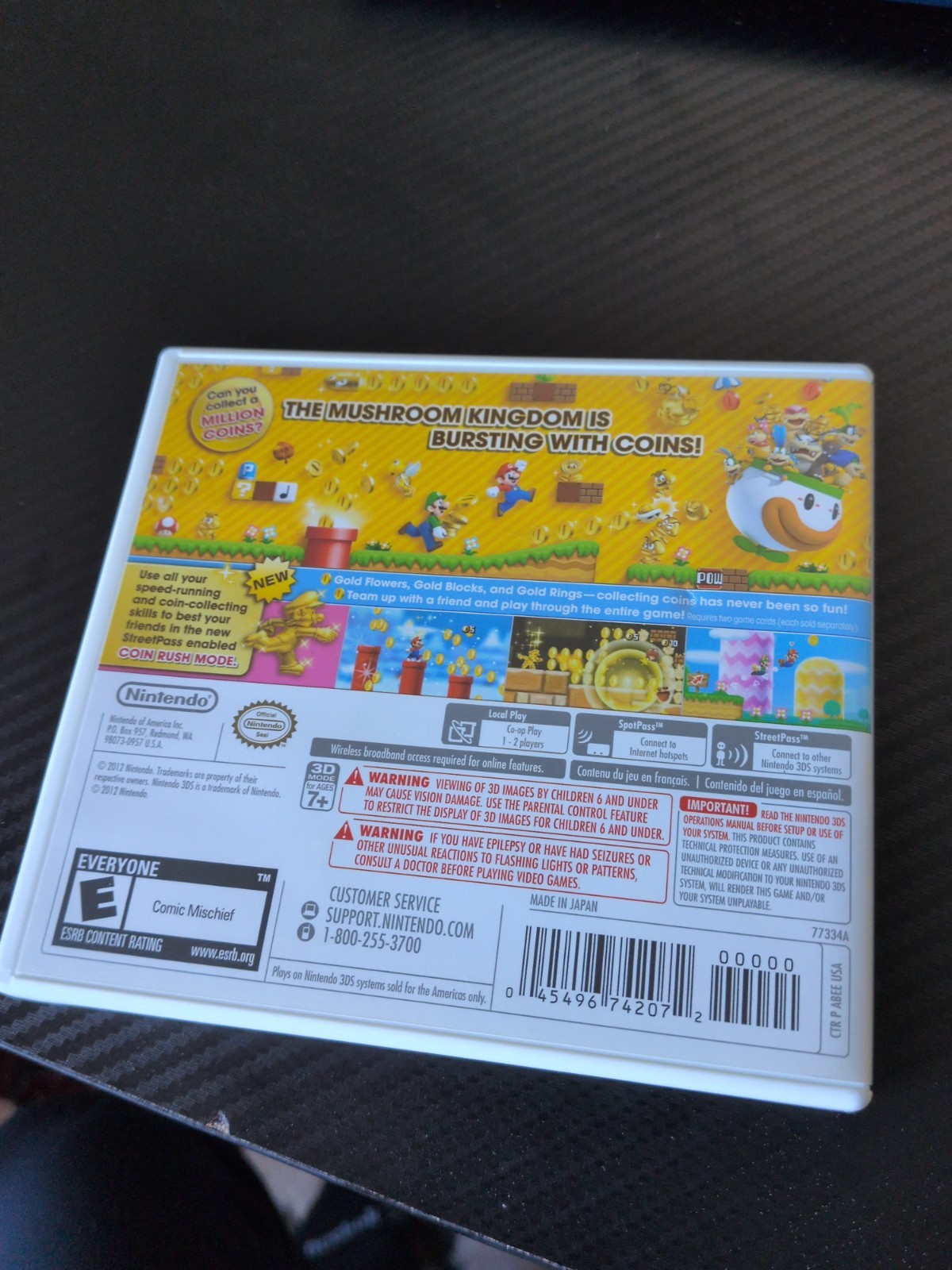 New Super Mario Bros. 2 Nintendo 3DS Complete In Box CIB Tested 1 YEAR WARRANTY
