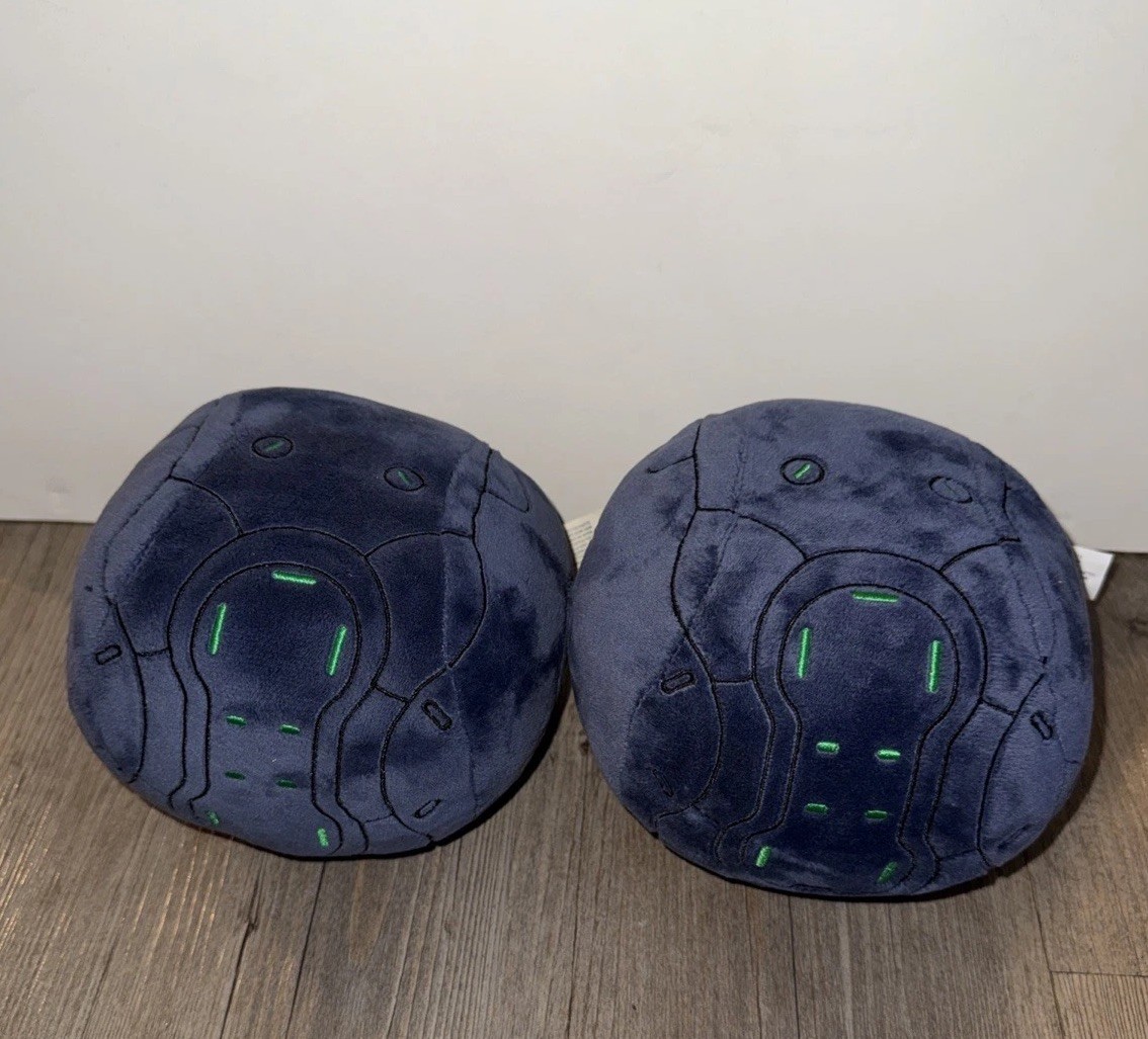 Lot Of 2 HALO PLASMA GRENADE PLUSH Jinx Microsoft Studios 343 NO LIGHT-SOUND BOX