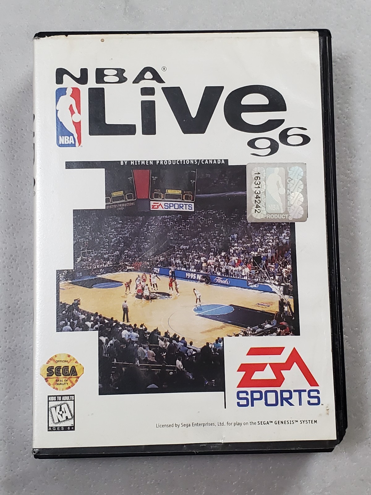 NBA Live ’96 Sega Genesis CIB TESTED AND WORKING