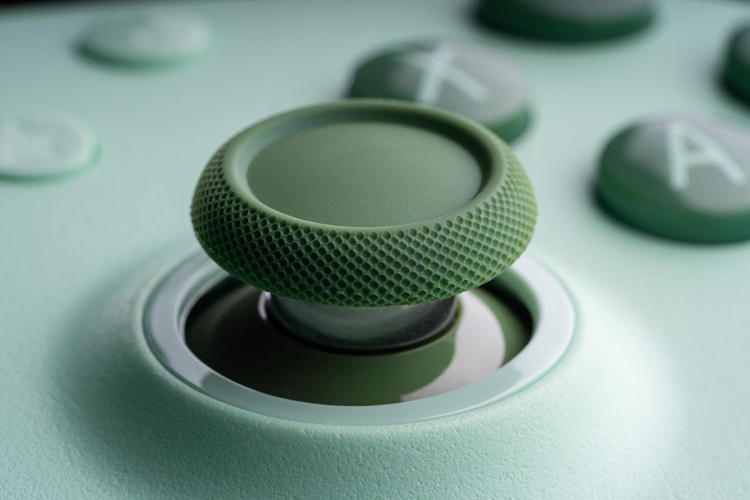 Wireless Gamepad for Windows Android 14 Buttons Hall Effect Joysticks Green