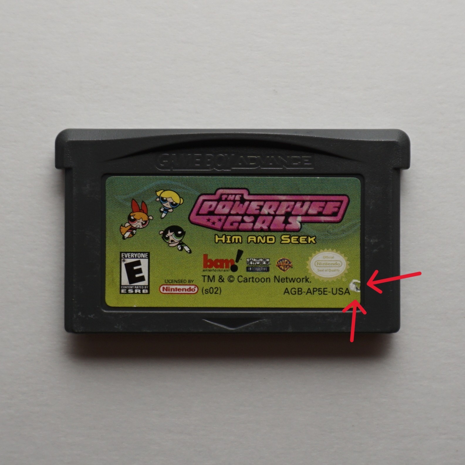 The Powerpuff Girls: Him and Seek (Nintendo Game Boy Advance, 2001) Tested Works