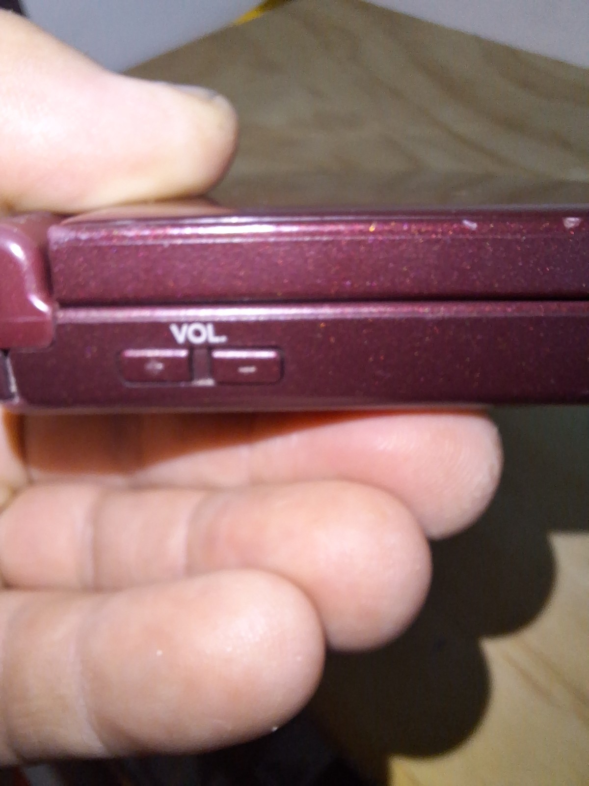 Nintendo DSi XL Console Burgundy Maroon Red USA MODEL Tested/Working!