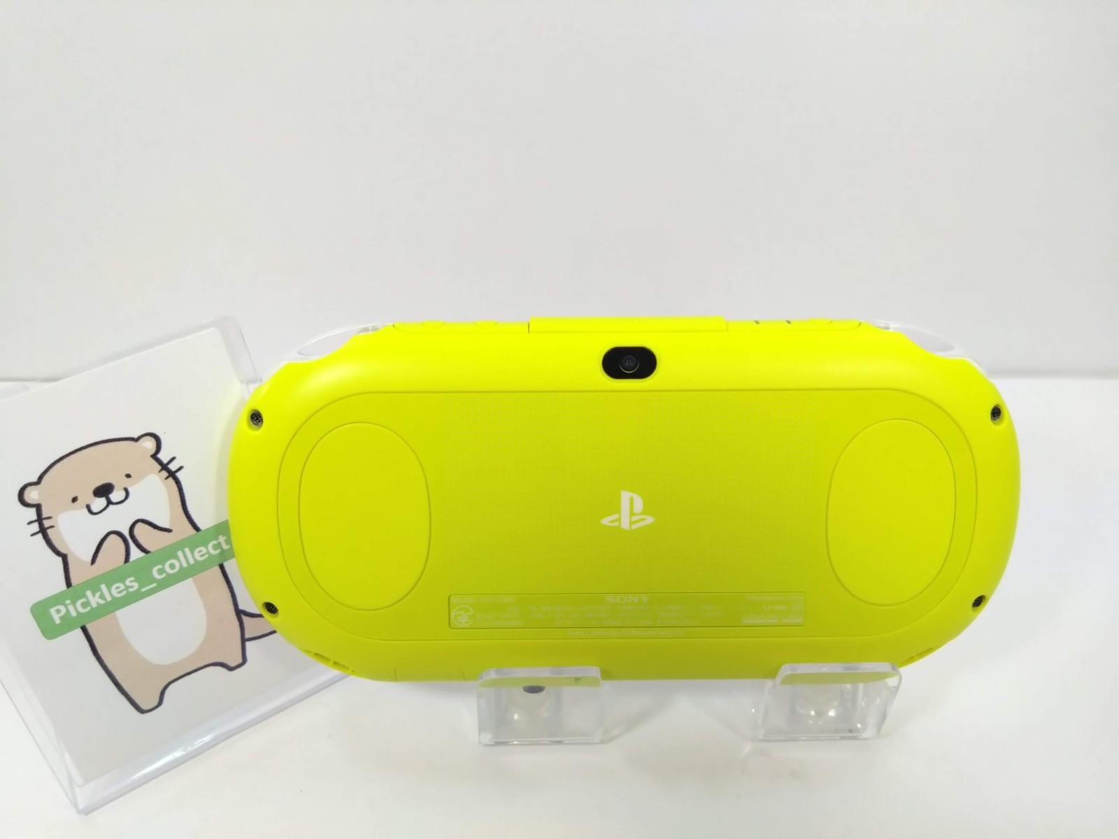 PS Vita 2000 Lime Green White PCH 2000 ZA13 Console only PSV Tested Sony 0611A