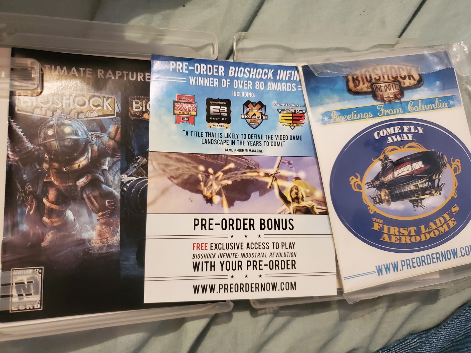 BioShock Ultimate Rapture Edition (Sony PlayStation 3, 2013) CIB – Near Mint