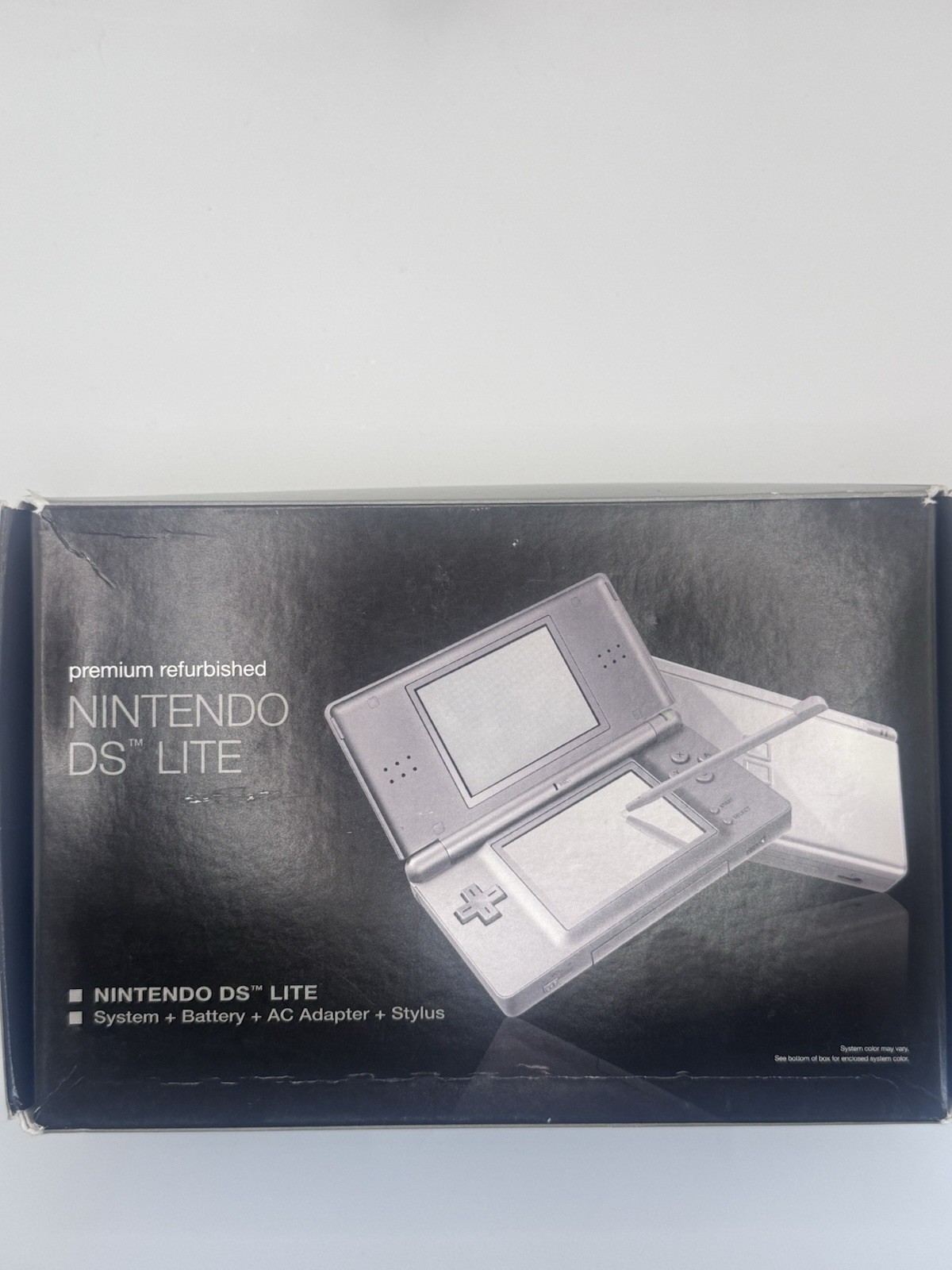Nintendo DS Lite White GameStop Premium Recharged CIB Handheld Console & Charger