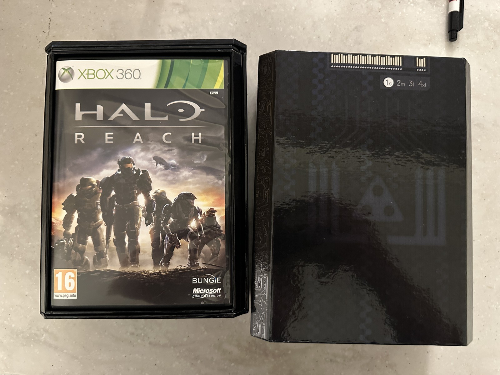 Halo Reach Limited Edition Xbox 360 PAL Complete with Journal & Black Box