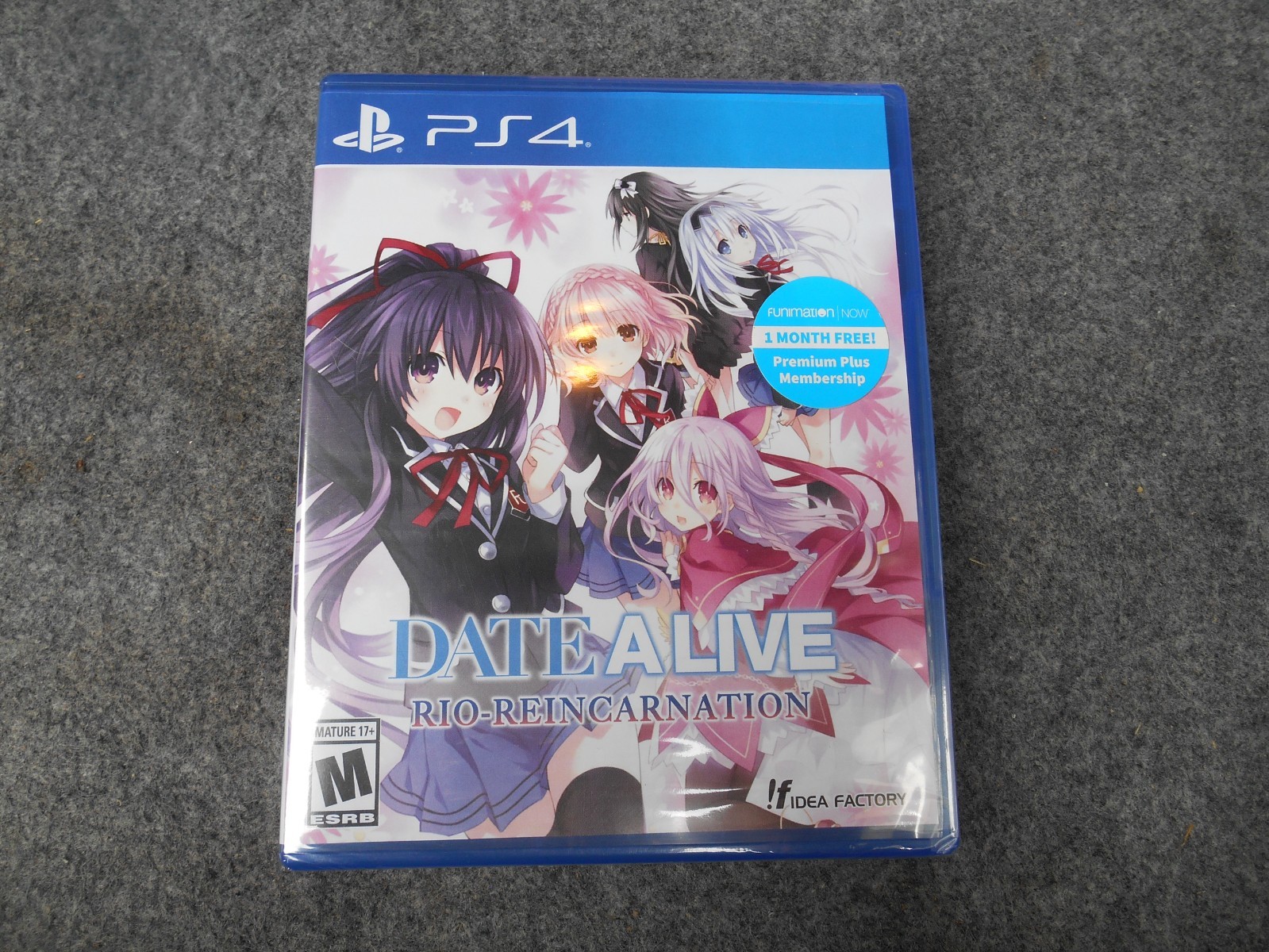 Date A Live Rio Reincarnation Limited Edition PlayStation 4 PS4 New Sealed RARE