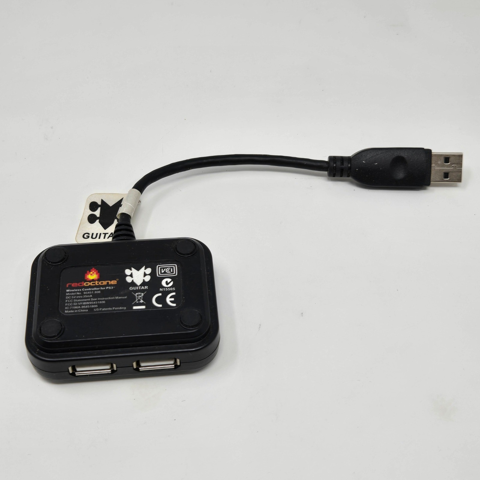 RedOctane Guitar Hero wireless recivers, pick shaped, dongle PS3