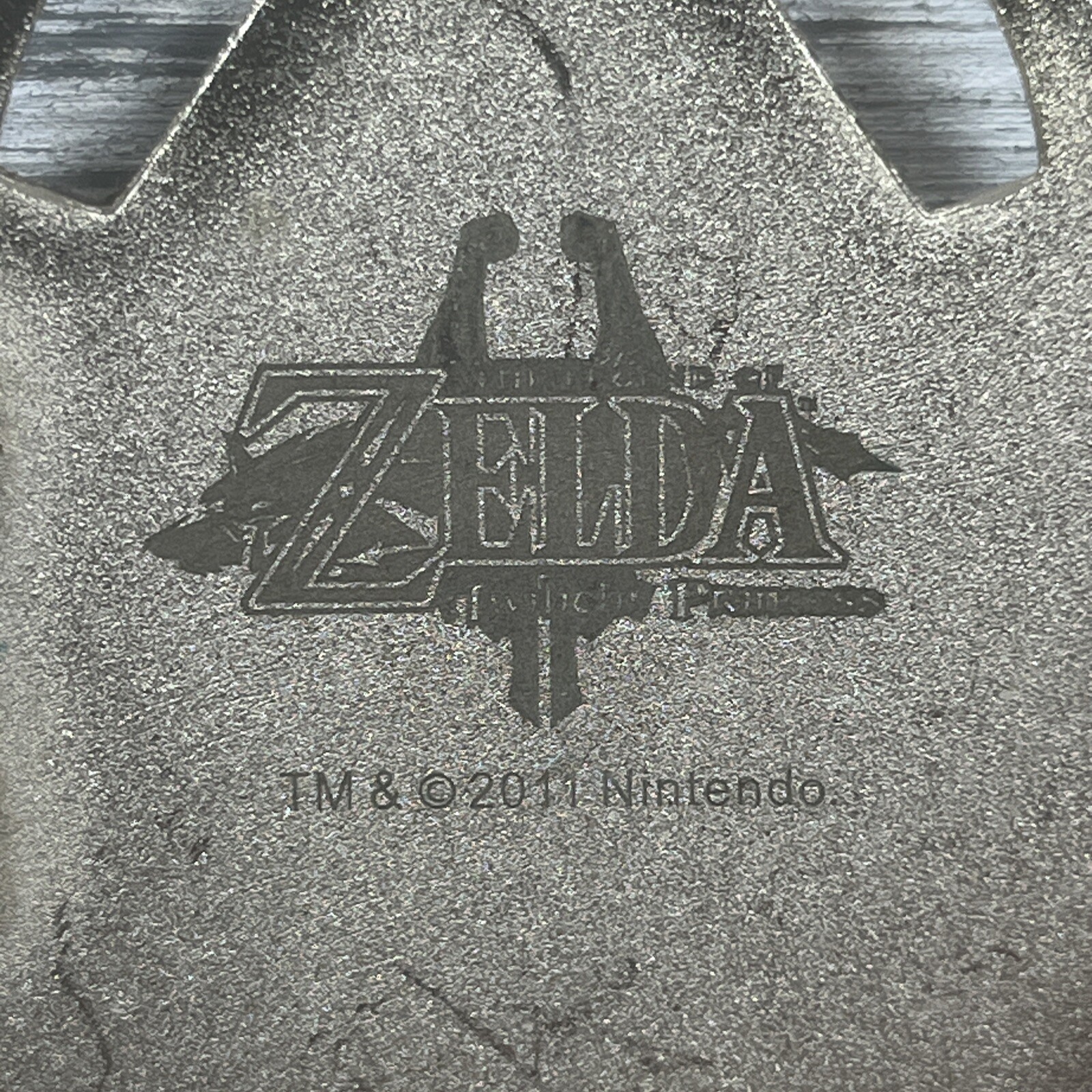 The Legend Of Zelda Twilight Princess Belt Buckle Black Gold 2011 Nintendo
