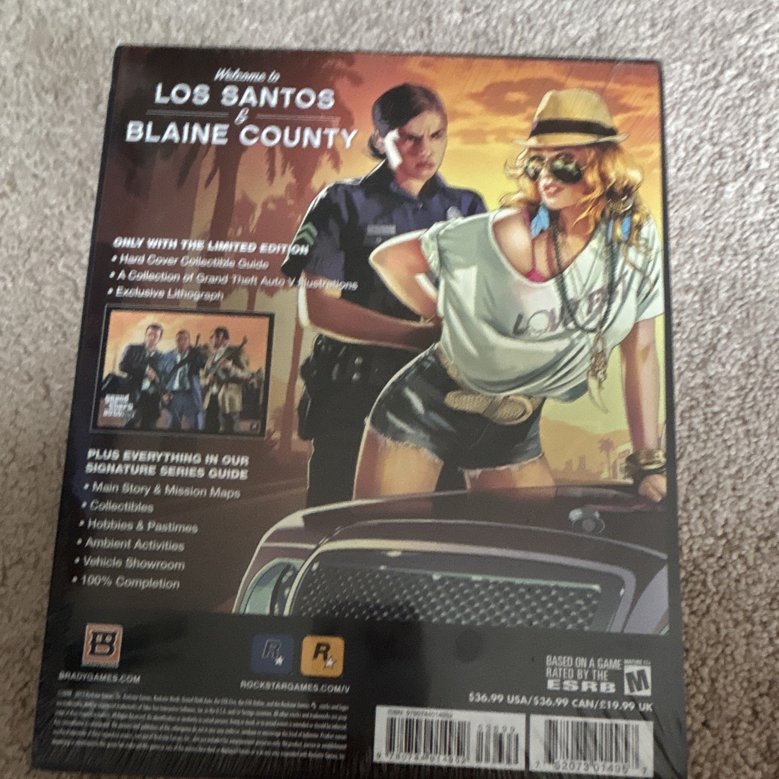 Rockstar Games Grand Theft Auto V Limited Edition Hardcover Strategy Guide 2013