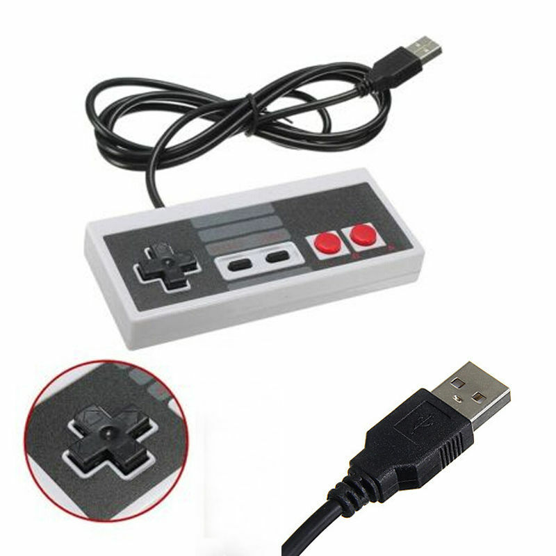 Classic Pro Gamepad SNES NES USB Controller For PC / Mac & Wii / Wii U