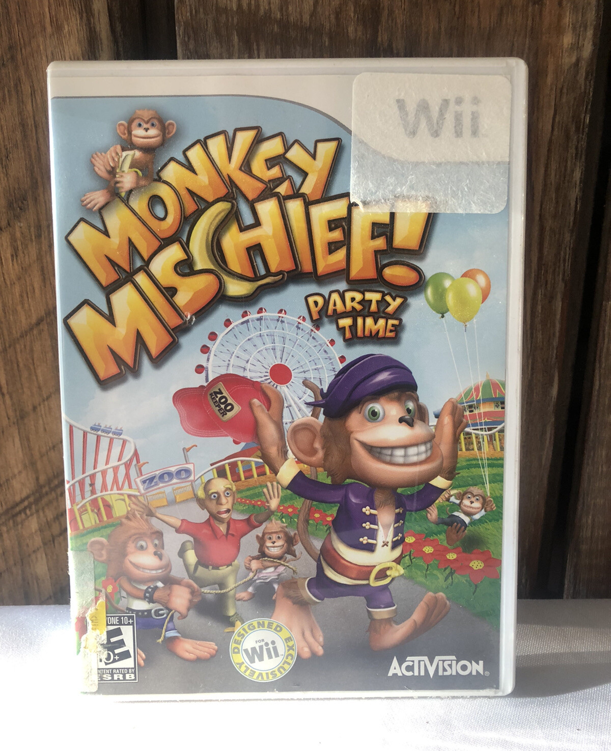 Monkey Mischief: Party Time – Nintendo Wii – Complete With Manual!