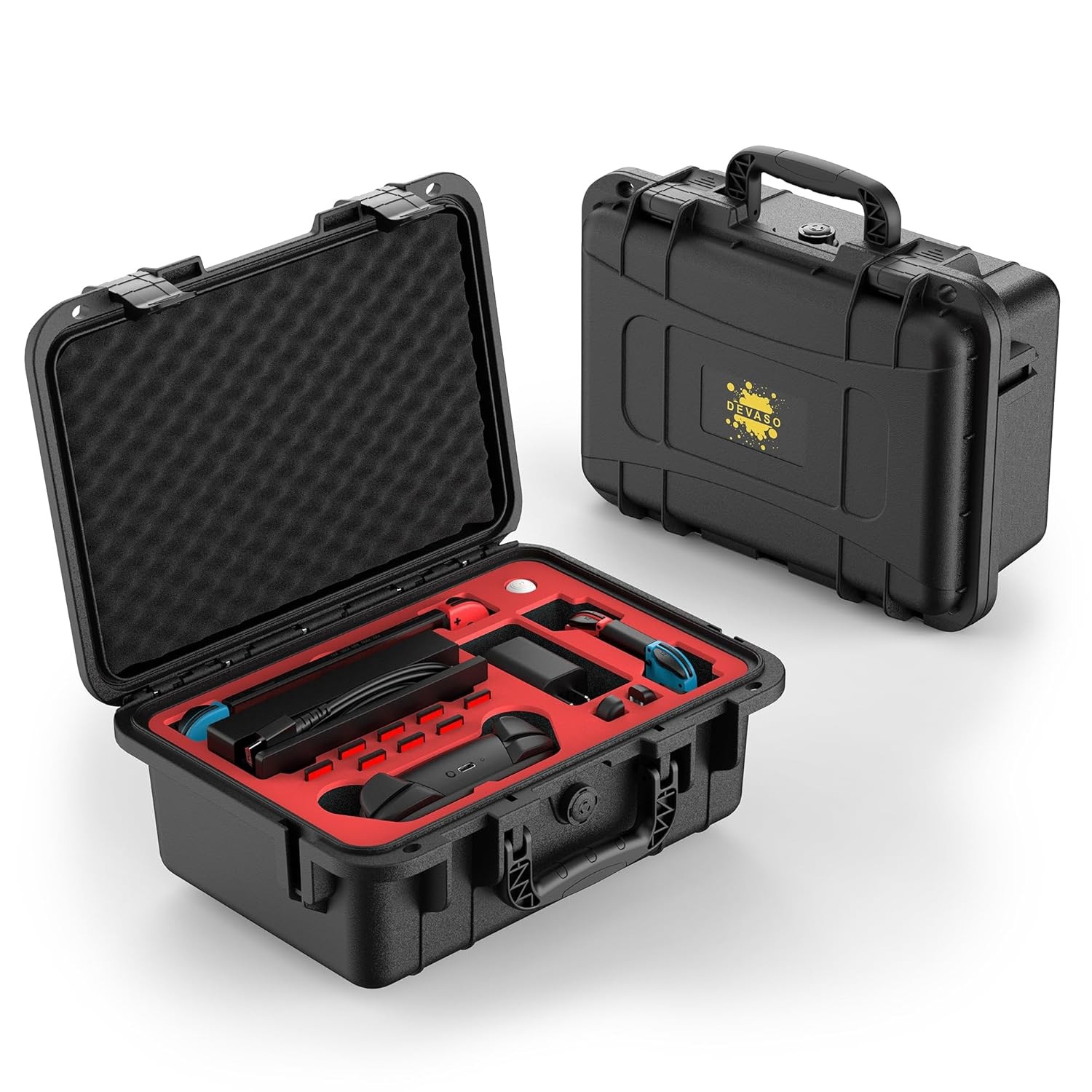 Waterproof Hard Shell Storage Case For Nintendo Switch OLED Console & Controller