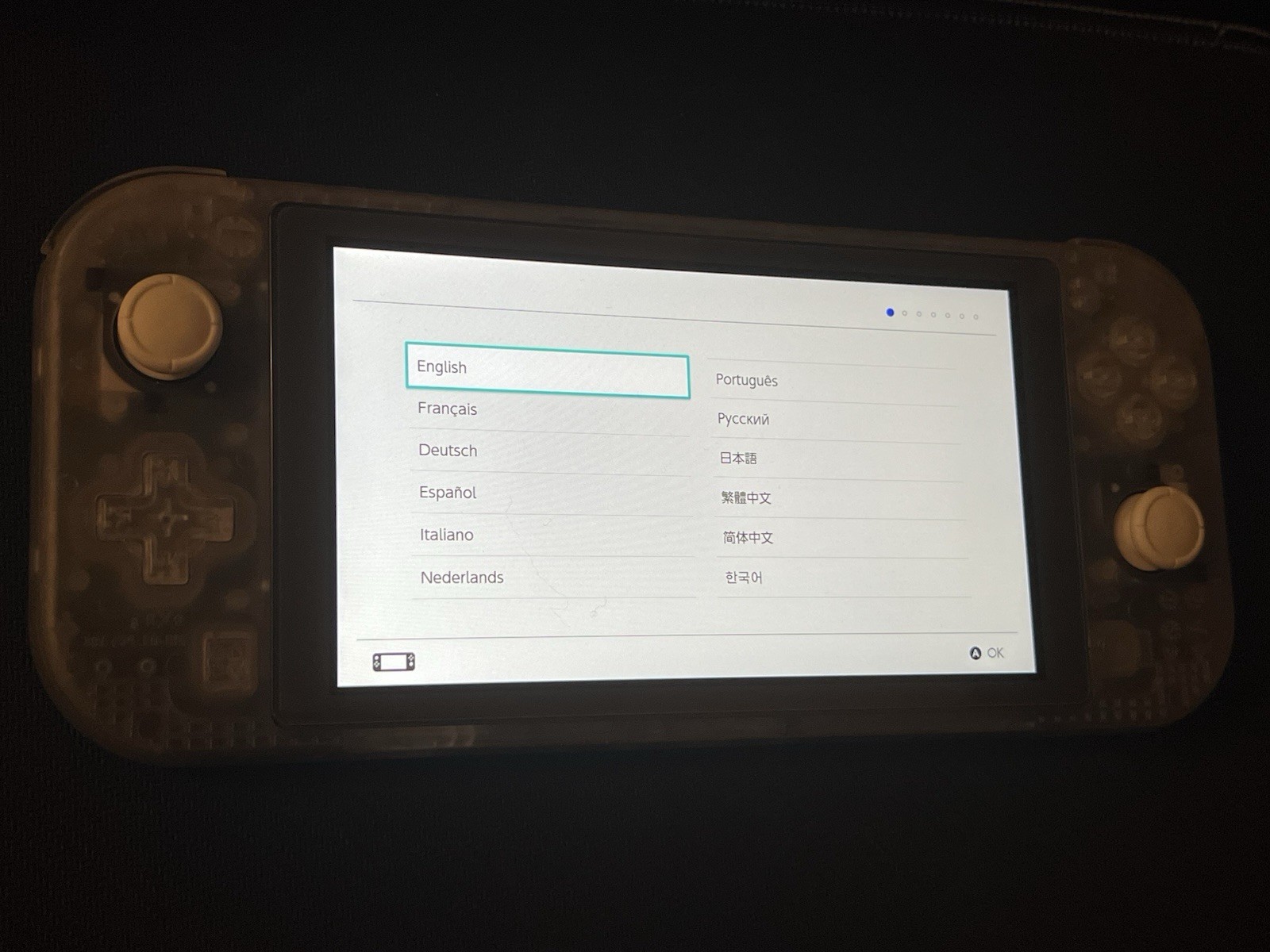 Switch Lite Bundle – Custom Transparent Glow In The Dark – TMR NoDRIFT
