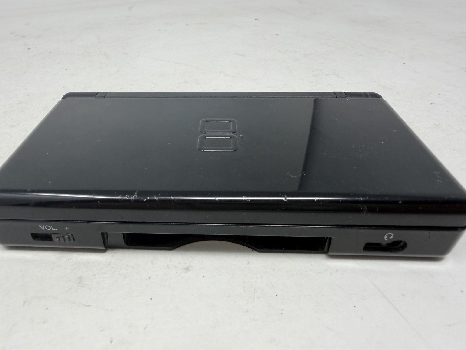 Nintendo DS Lite Onyx Black USG-001 With Charger Tested Working
