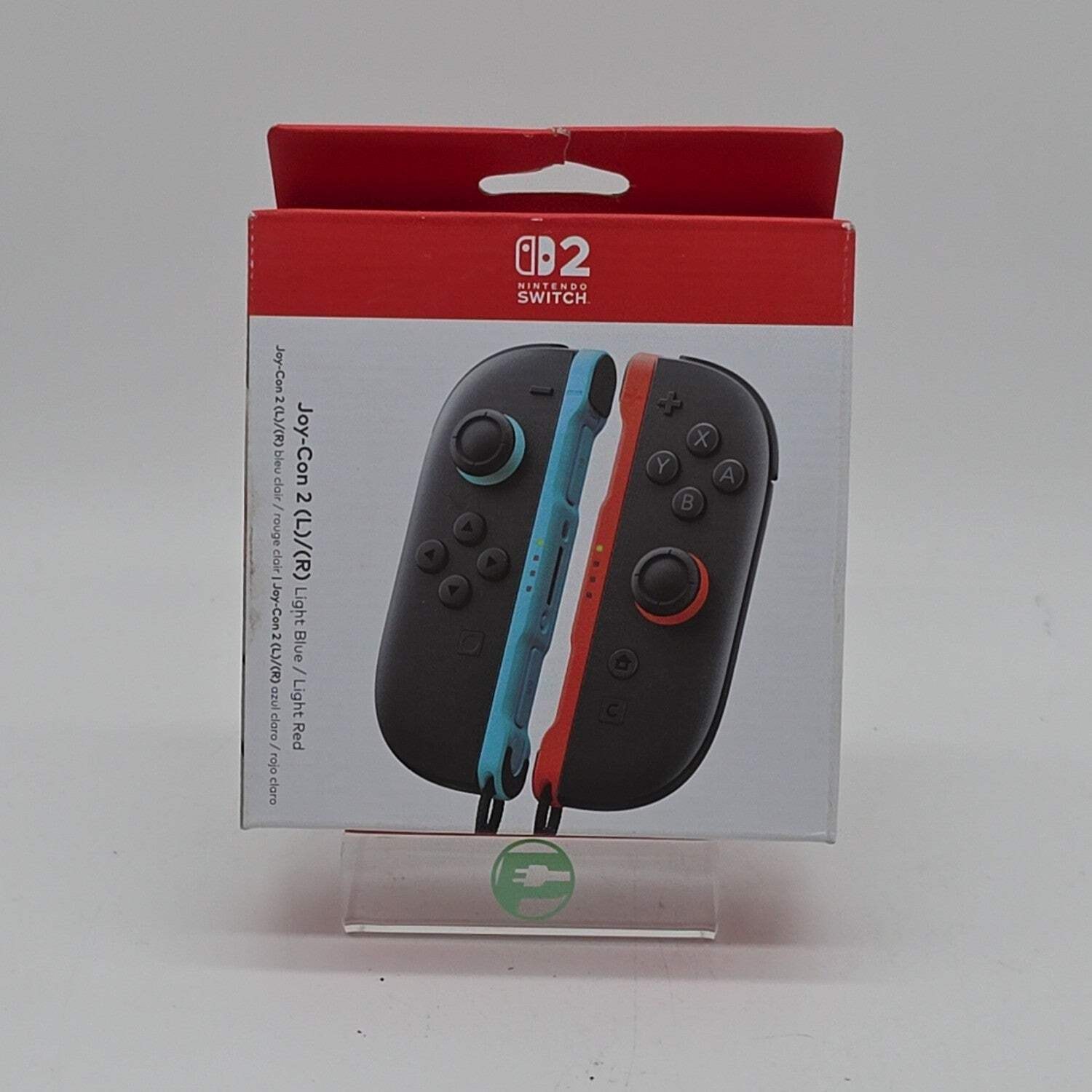 New Nintendo Switch Joy-Cons 2 Pair Controller HACAJAEAA Neon Red/Neon Blue