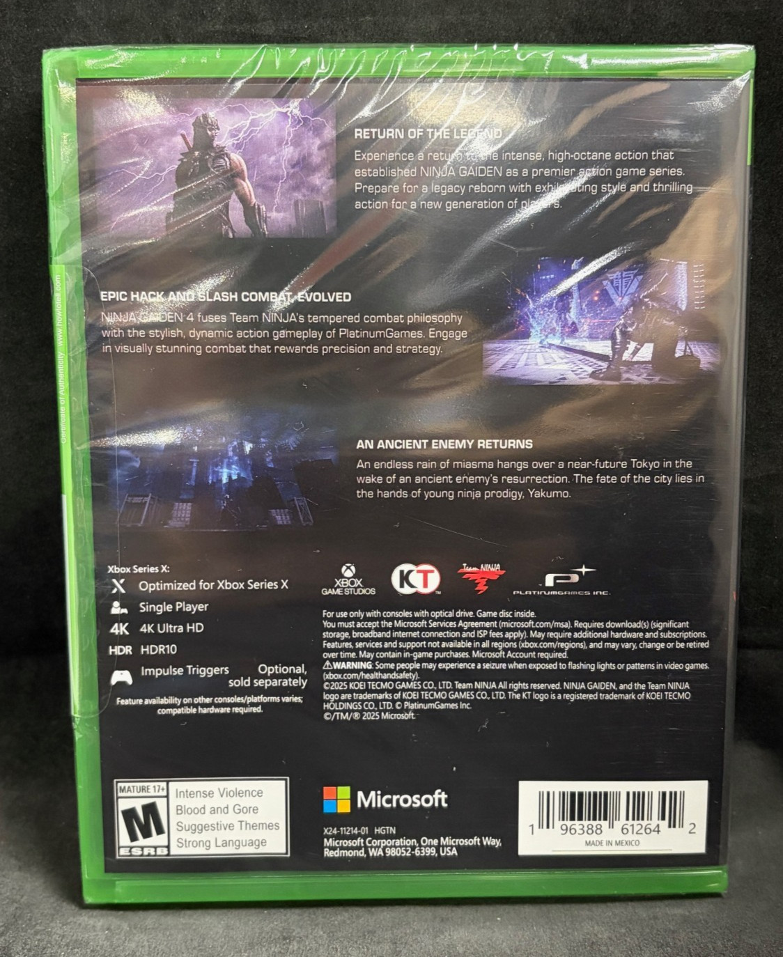Ninja Gaiden 4 (Xbox Series X) BRAND NEW