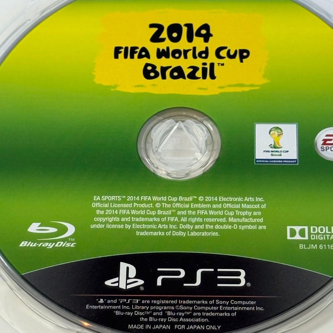 2014 FIFA World Cup Brazil PS3 PlayStation 3 Japan Import Used W/Case