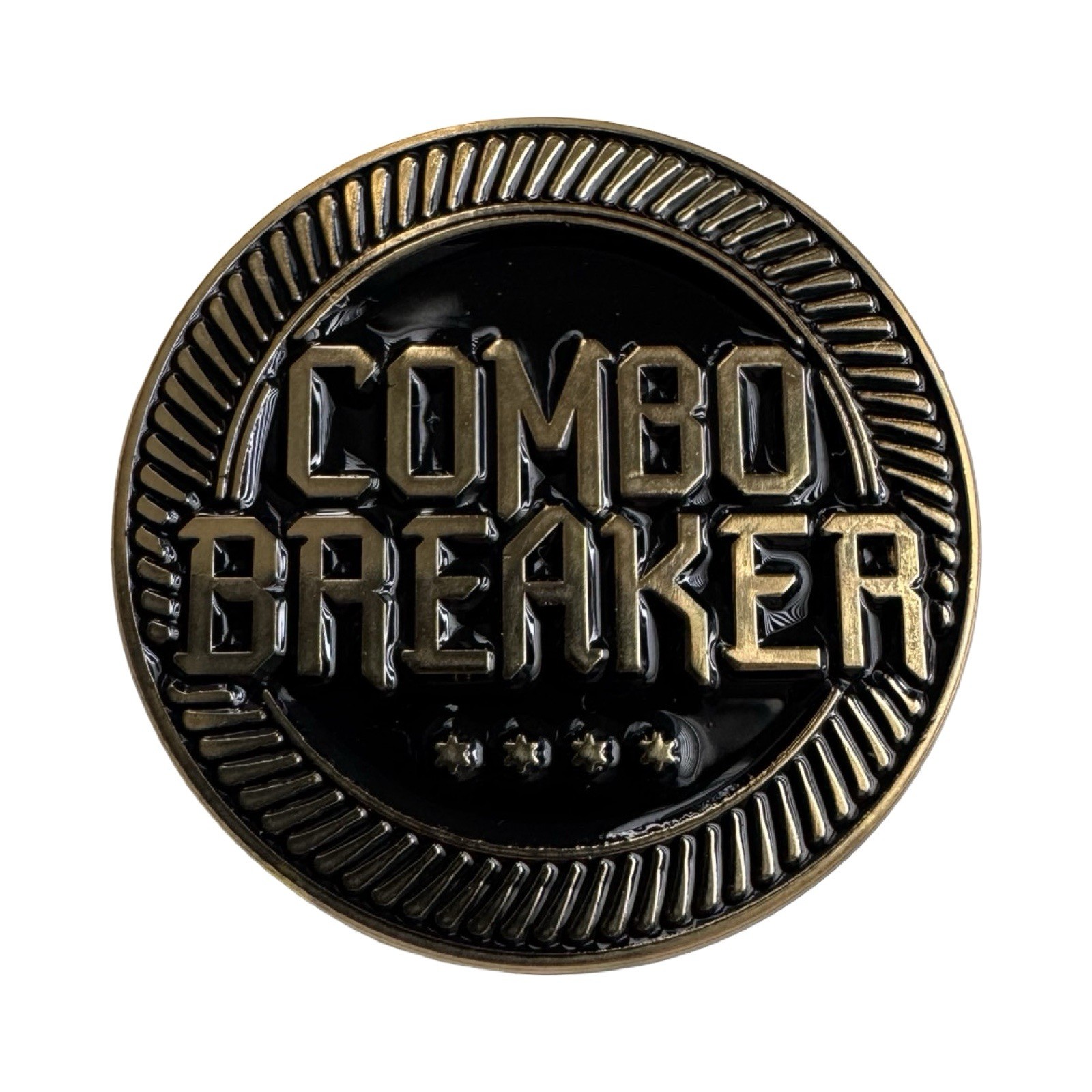 Combo Breaker FGC Tournament Challenge Coin Midwest In Us We Trust