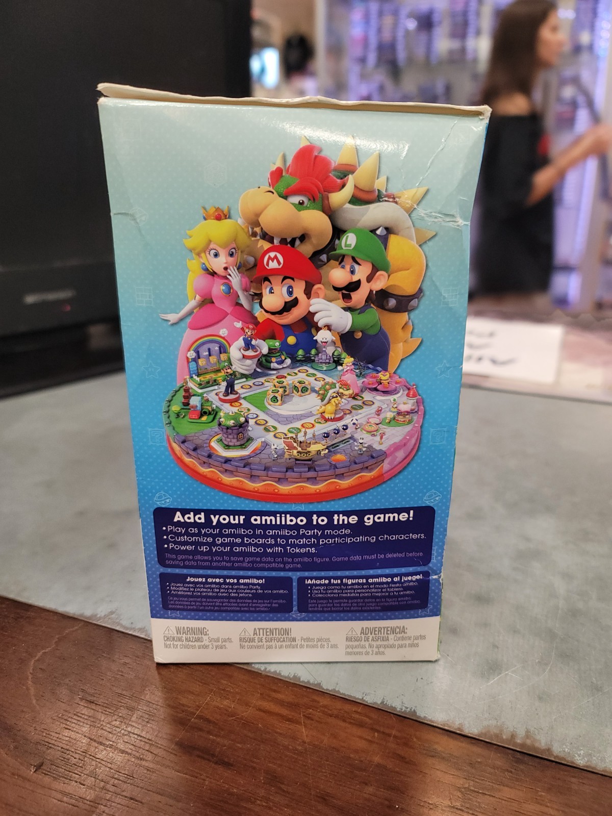 Mario Party 10 + Bowser (Nintendo Wii U, 2016) Box Amiibo **New Open Box**