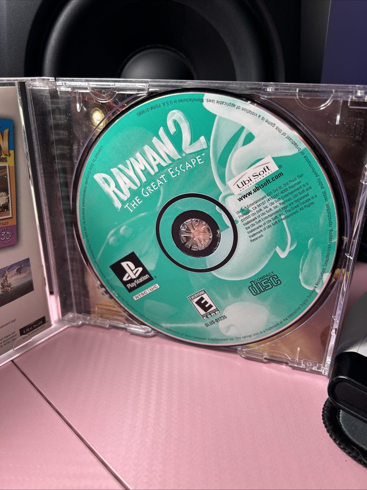 Rayman 2 The Great Escape (PlayStation 1 PS1) CIB Complete w/ Reg. Card – TESTED