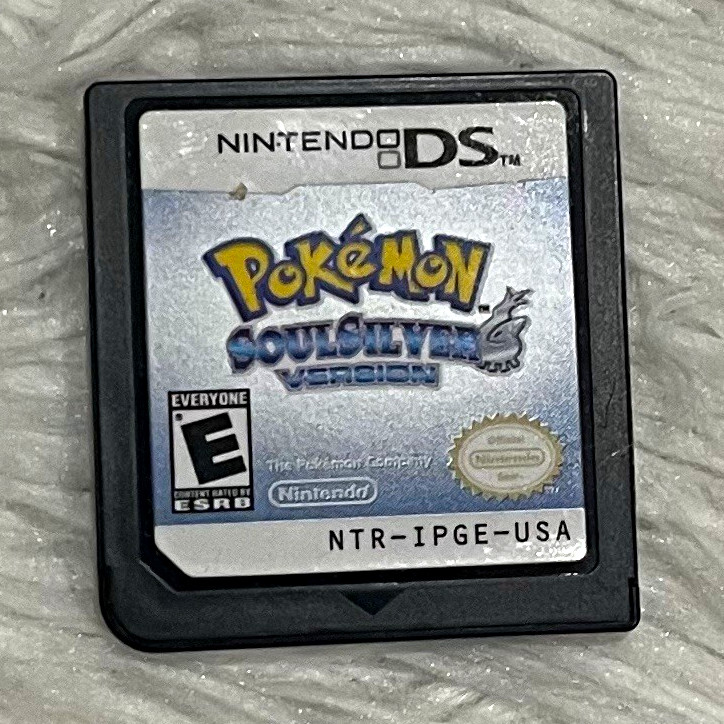 Nintendo Pokemon SoulSilver Version Nintendo DS Pokemon Series Game E NTSC-U/C